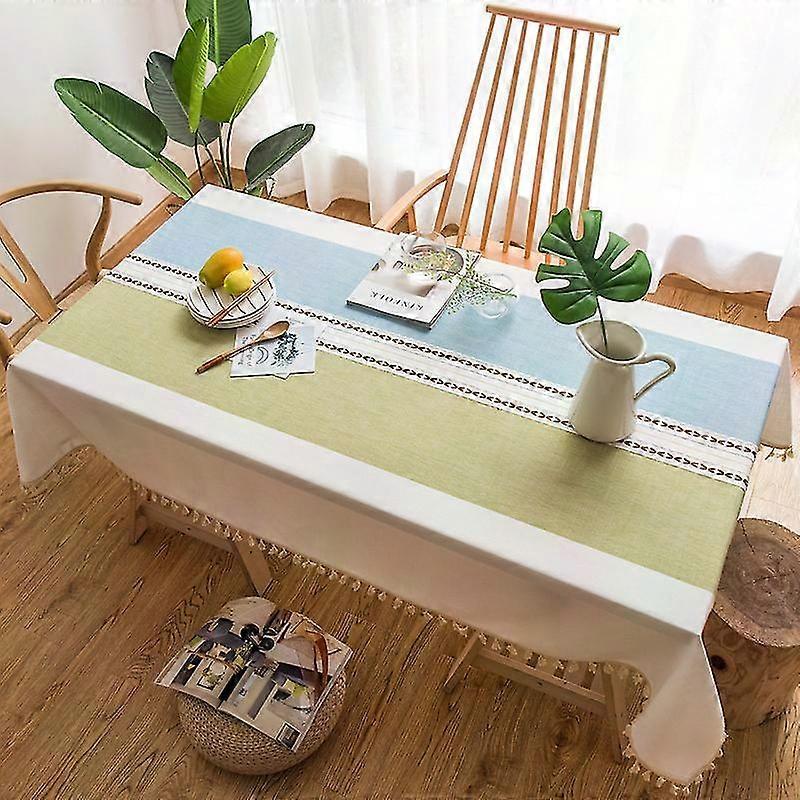 Rectangular Tablecloth for Dining Room Kitchen Decor, 140x300cm, Elegant Pretty Tablecloth for Kitchen Table Decoration