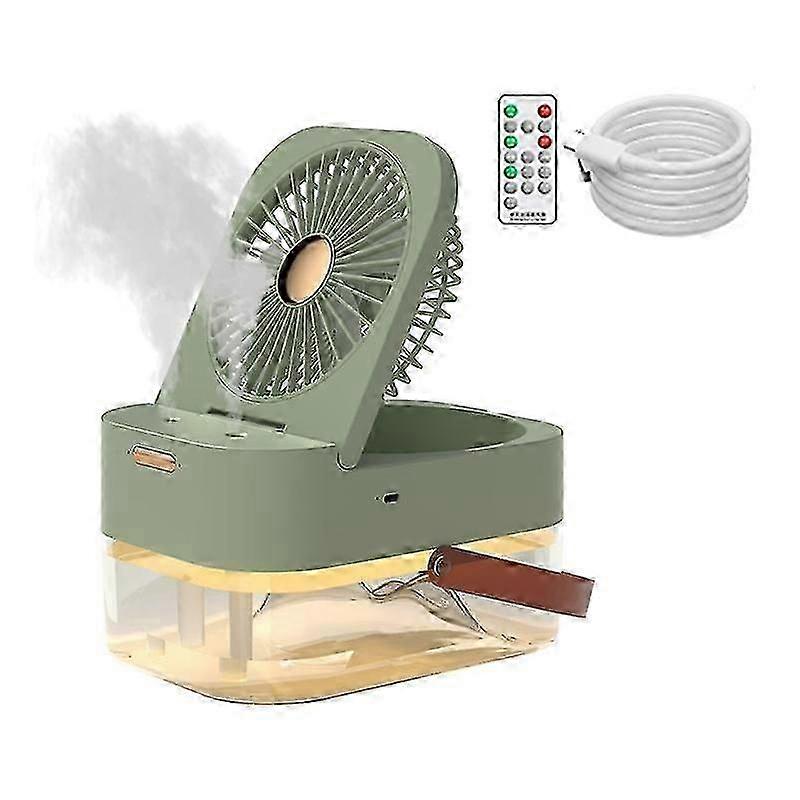 Tischventilator Kühlung Nebelventilator mit großem Wassertank Nachtlicht Wasser...