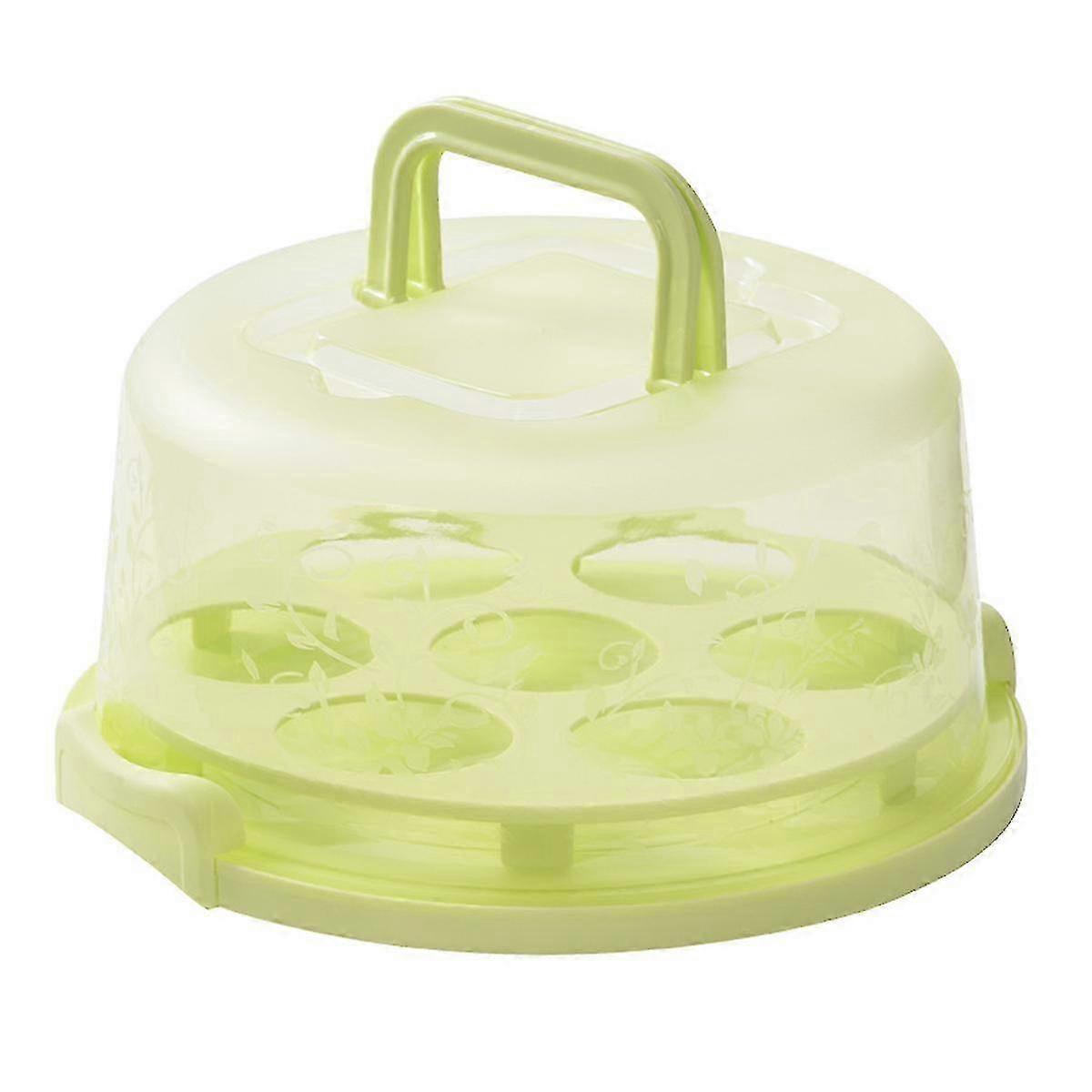 26cm Cake Carrier Box with Secure Lids & Comfortable Handle for Easy Transport