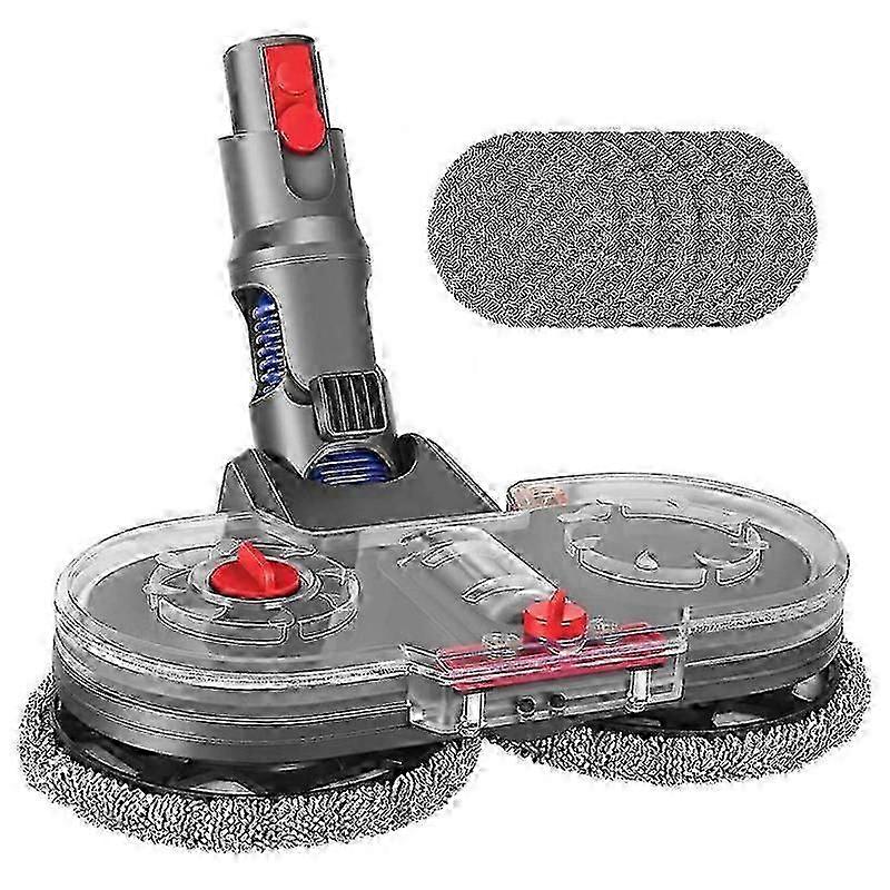 V12 Detect Slim Vacuum Mop Attachment with 6 Washable Pads for Hard Floors