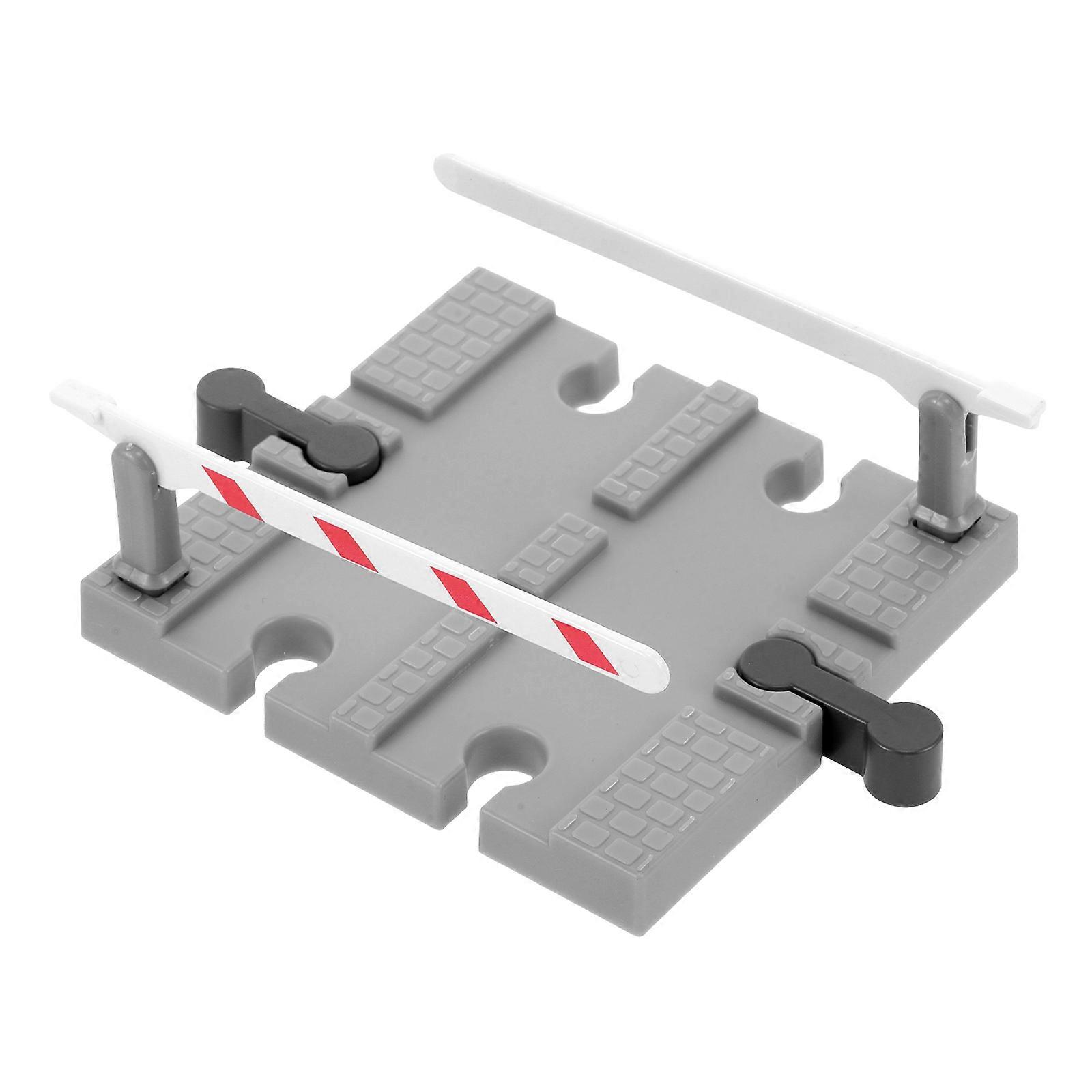 the Train Toy with Durable Plastic Curved Track Accessories for Creative Play Lightweight