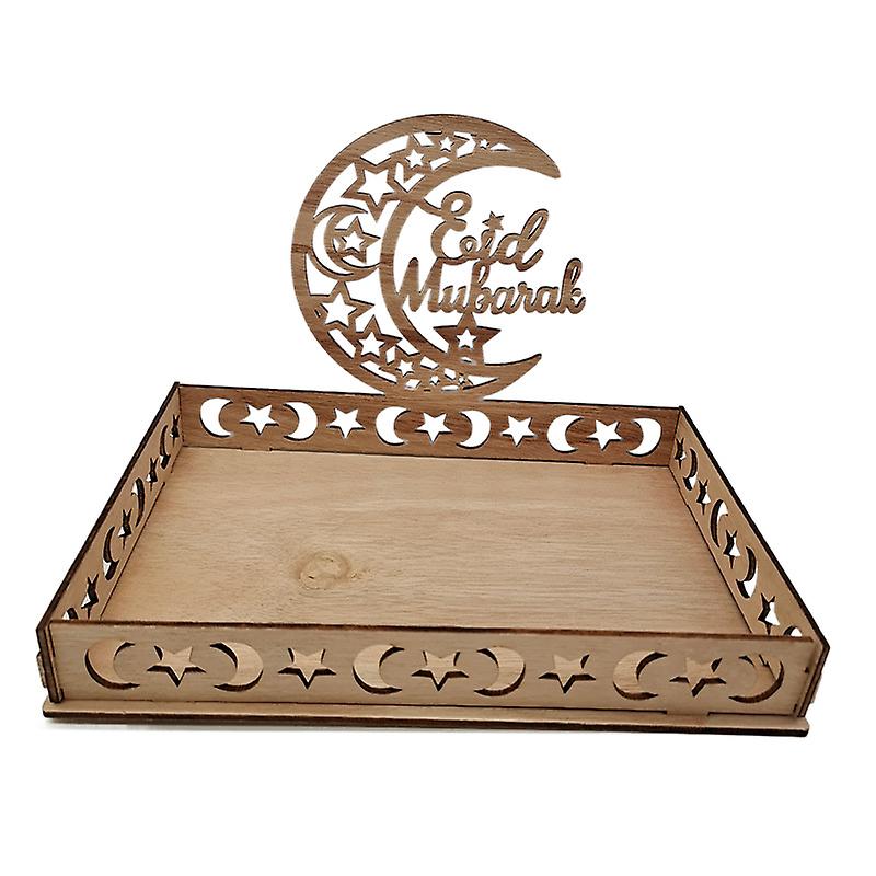 Eid Tray Eid Dessert Tray Wooden