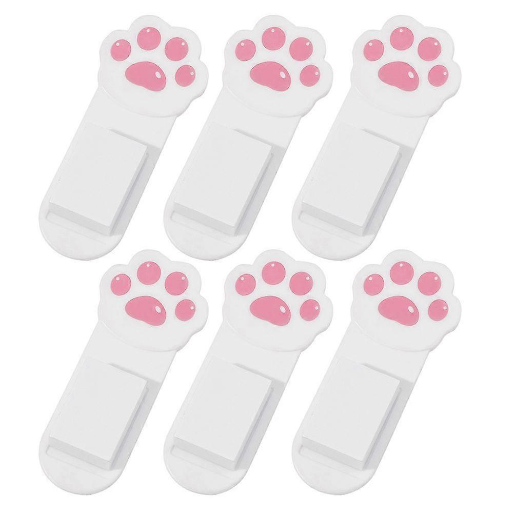 6db öntapadó WC-fedél fedél emelő macska mancs WC-fedél emelő fürdőszobához