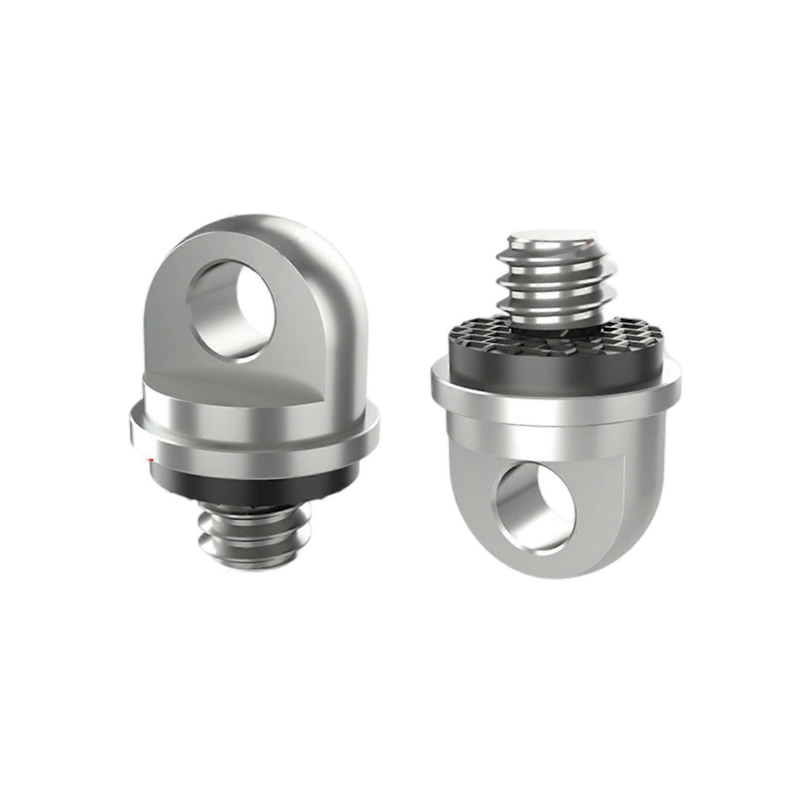 High Strength 1/4inch Camera Screw Adapter Toolless Installation AntiSlip Design For Action Cameras And Tripods Multicolor