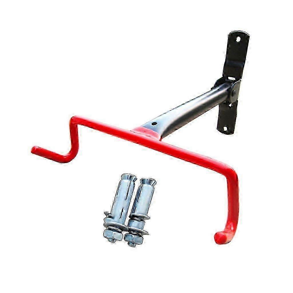 Foldable Bike Wall Hanger - Space-Saving Rack for Road & MTB Storage