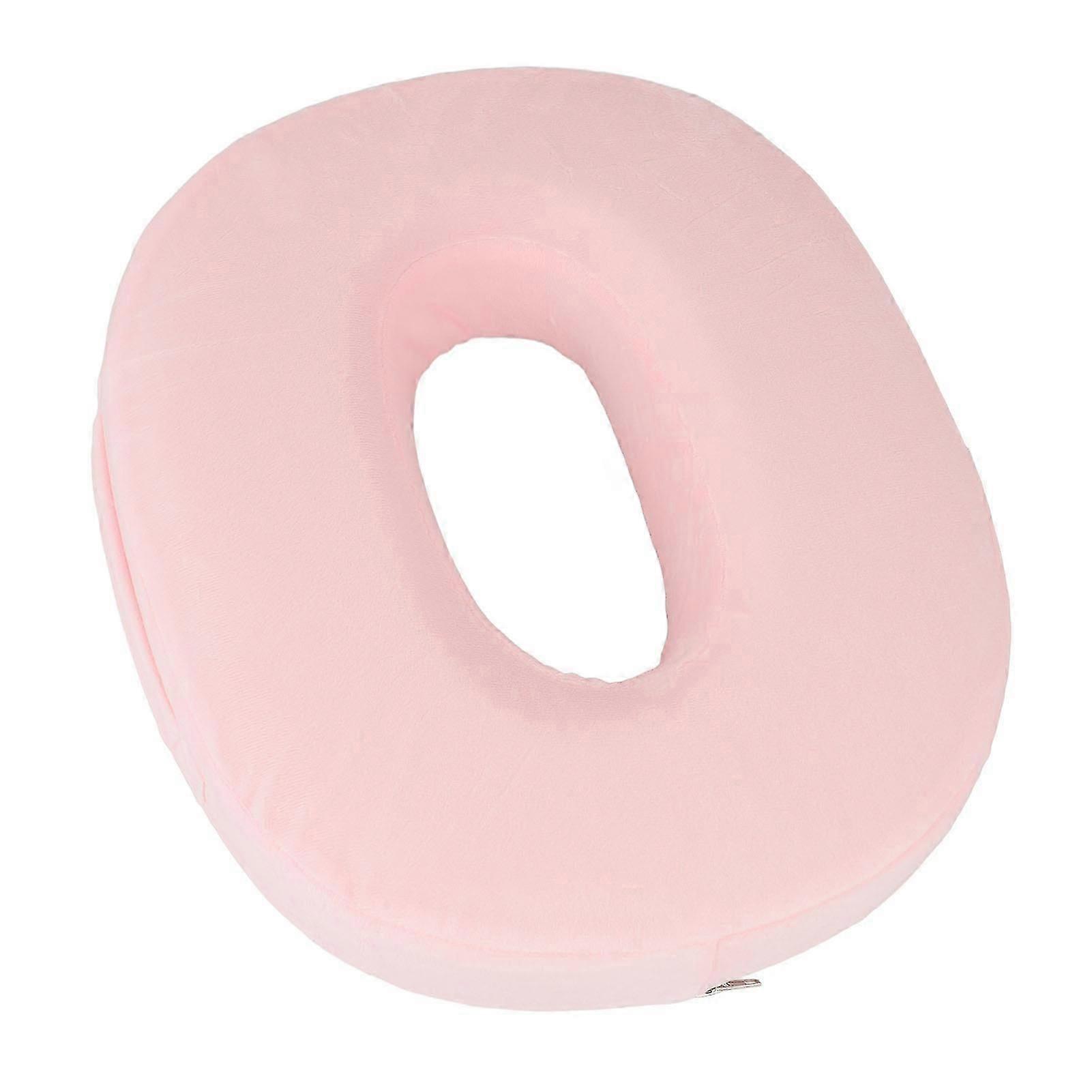 Memory Foam Donut Cushion Quick Rebound Strong Support Soft Comfortable Ring Pillow for Office