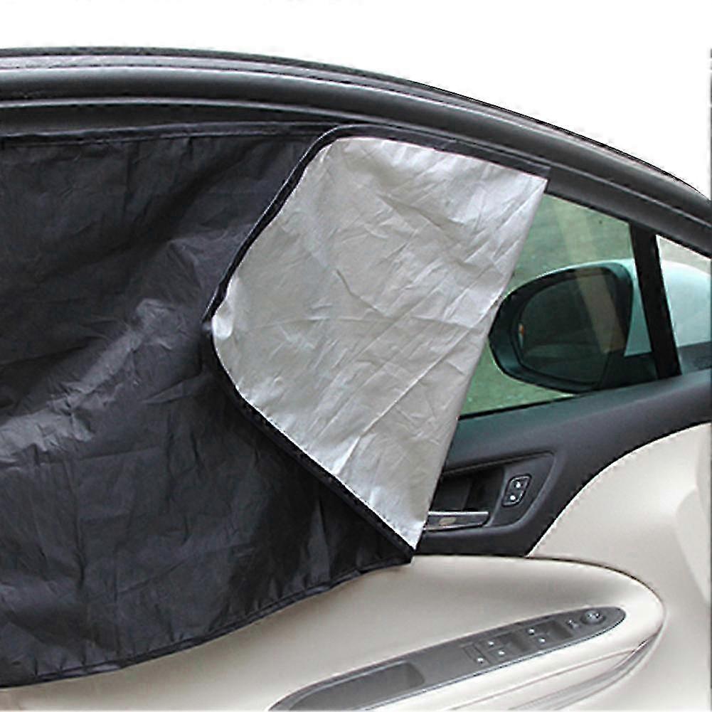 Car Side Car Window Glass Magnetic Sunblind Sun Protection Insulate...