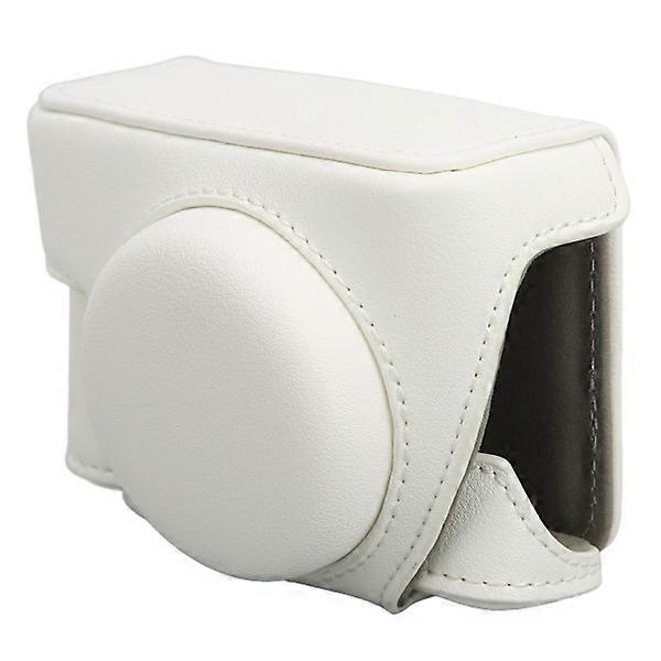 Camera Bag Anti Impact Curved Bottom Classic Simple Protective Camera Case for ZV1 White
