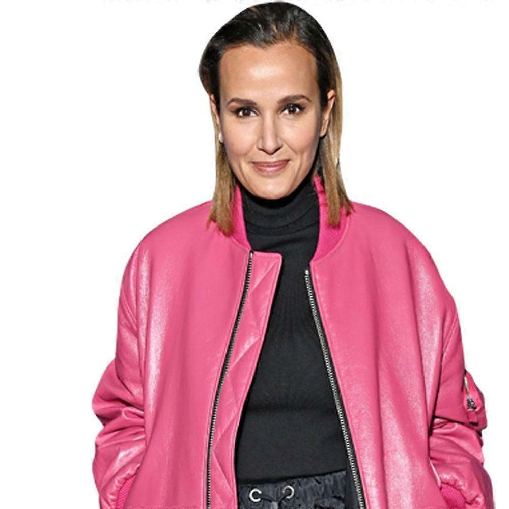 Julia Ducournau (Pink Jacket) Half Body Buddy Cutout