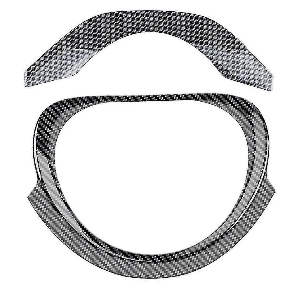Steering wheel decorative frame, suitable for 2021 - 2022 Honda Vezel, two-piece set to prevent scratching