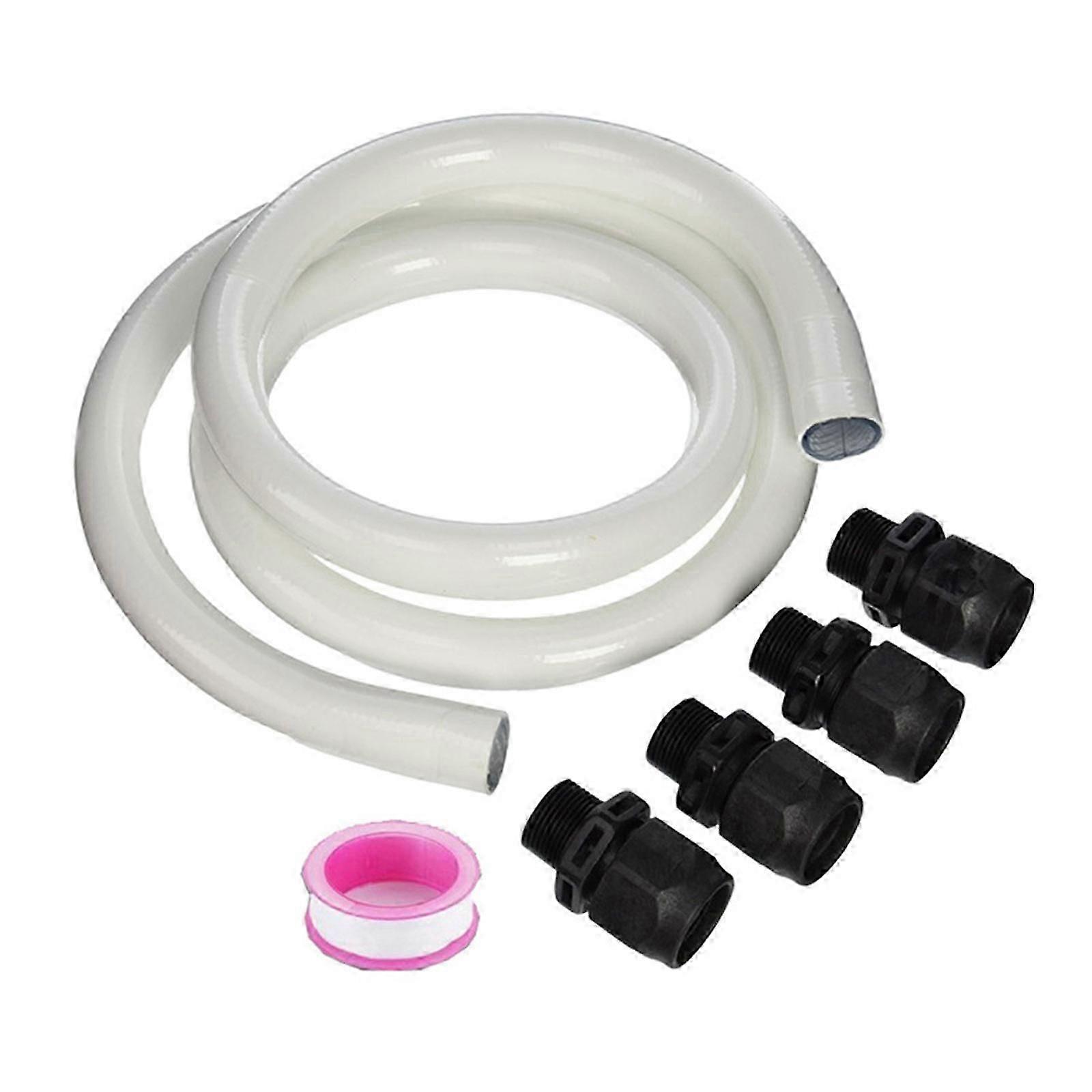 Pool Filter Pump Hose with 4 Quick Connector Pool Pump Hose Kits for Pool Cleaner Pool Pump Replacement Hose Enduring Cs