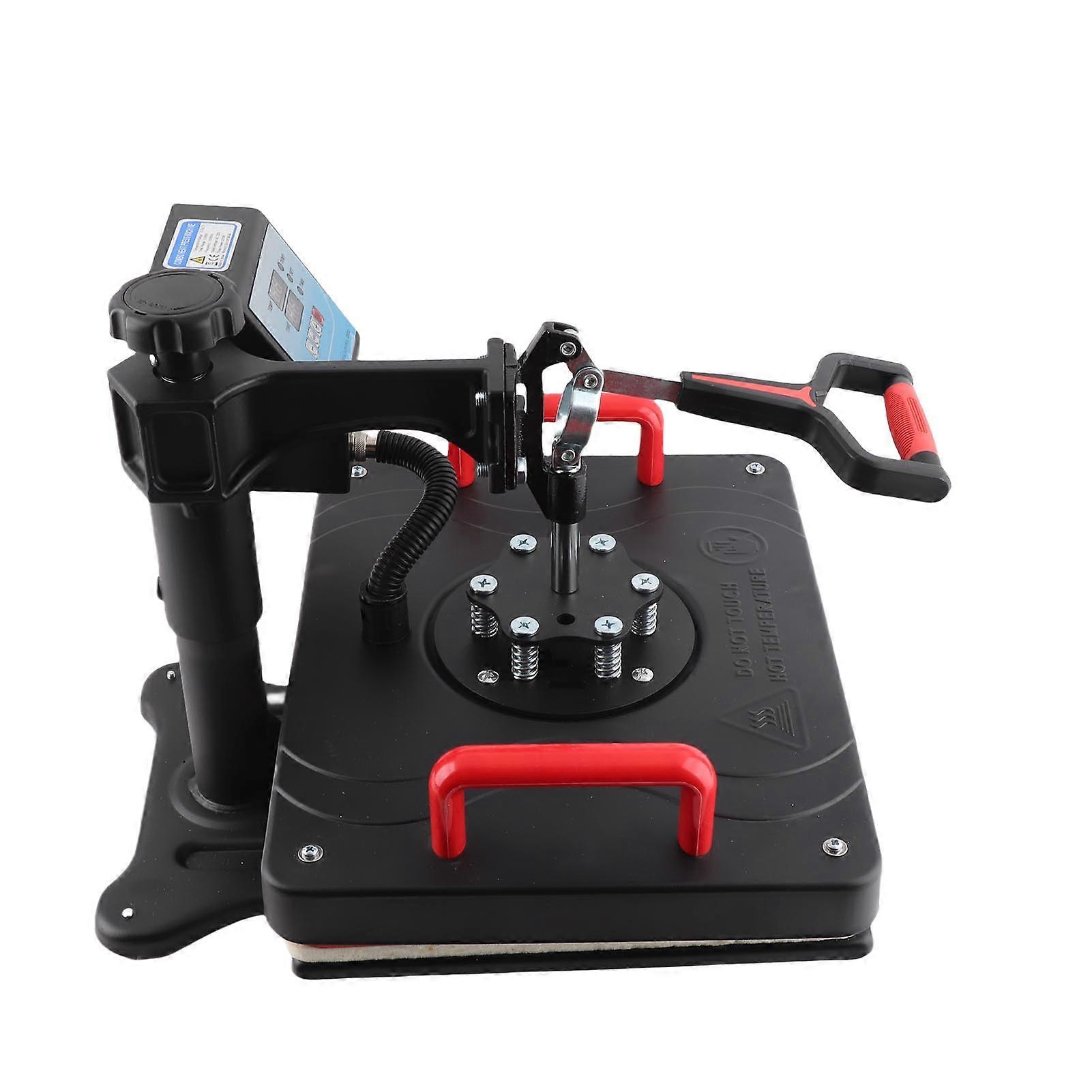 Presse à chaud multifonctionnelle 8 en 1 15x12 pouces noir 39x30cm