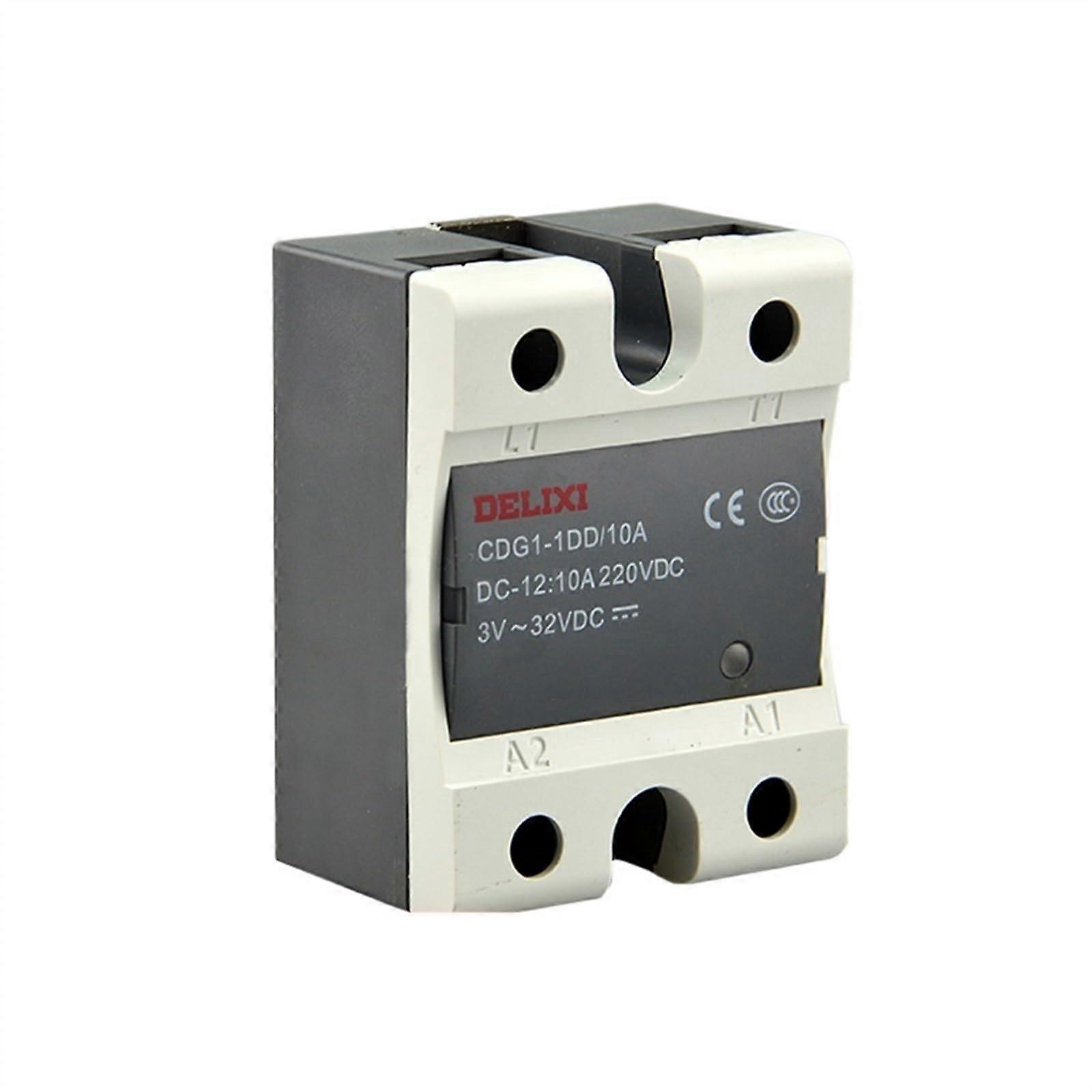 CDG11DD 10A SSR10DD 332V DC To 12220V DC Solid State Relay For SinglePhase DC Control