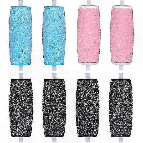 8-Pack Extra Coarse Replacement Rollers for Foot Care Devices