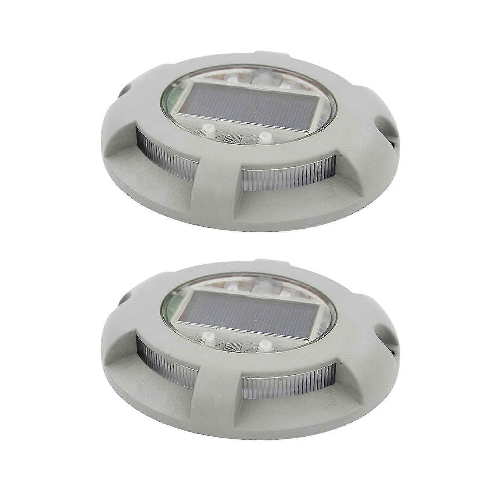 Green Solar LED Deck & Pathway Lights - 2pcs for Outdoor Steps 2025