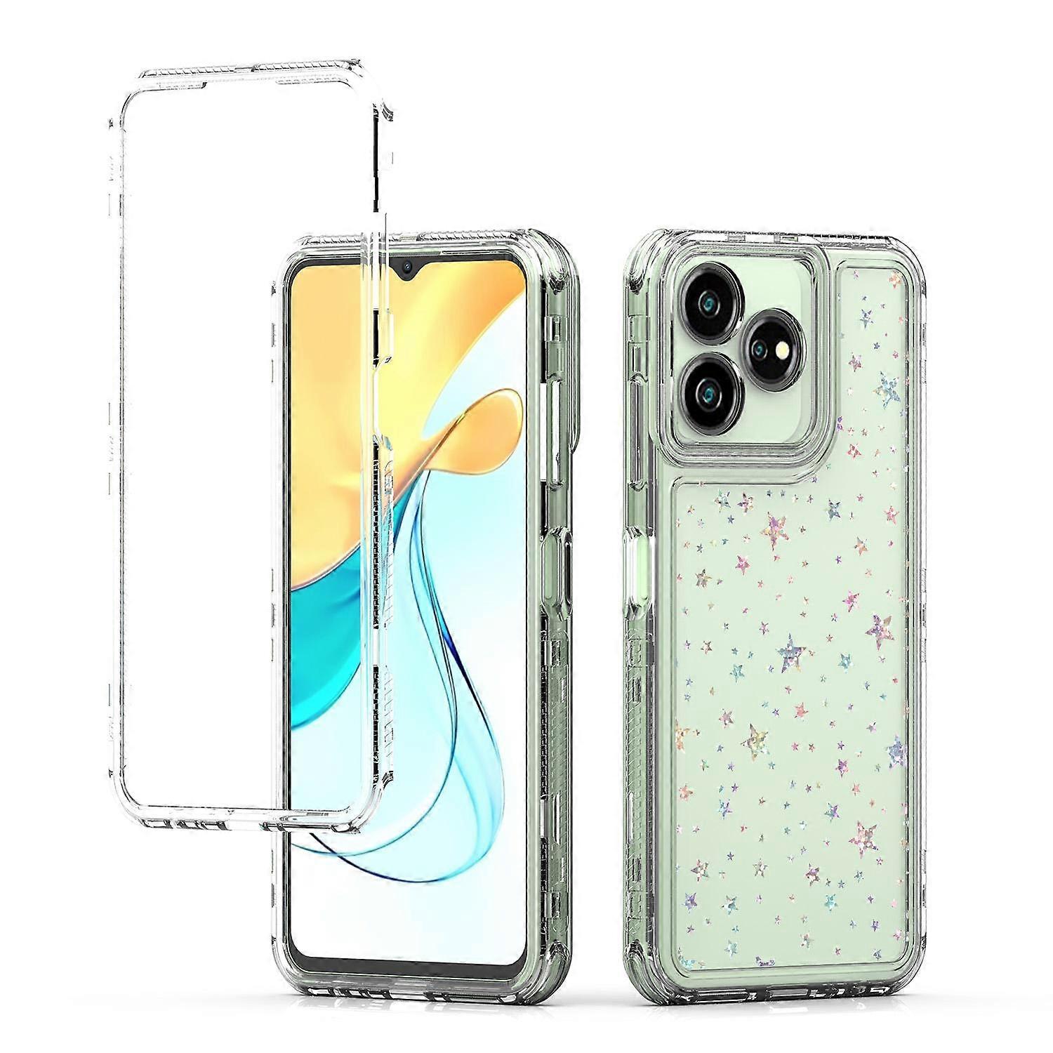 Transparent Acrylic Laser Paper Phone Case