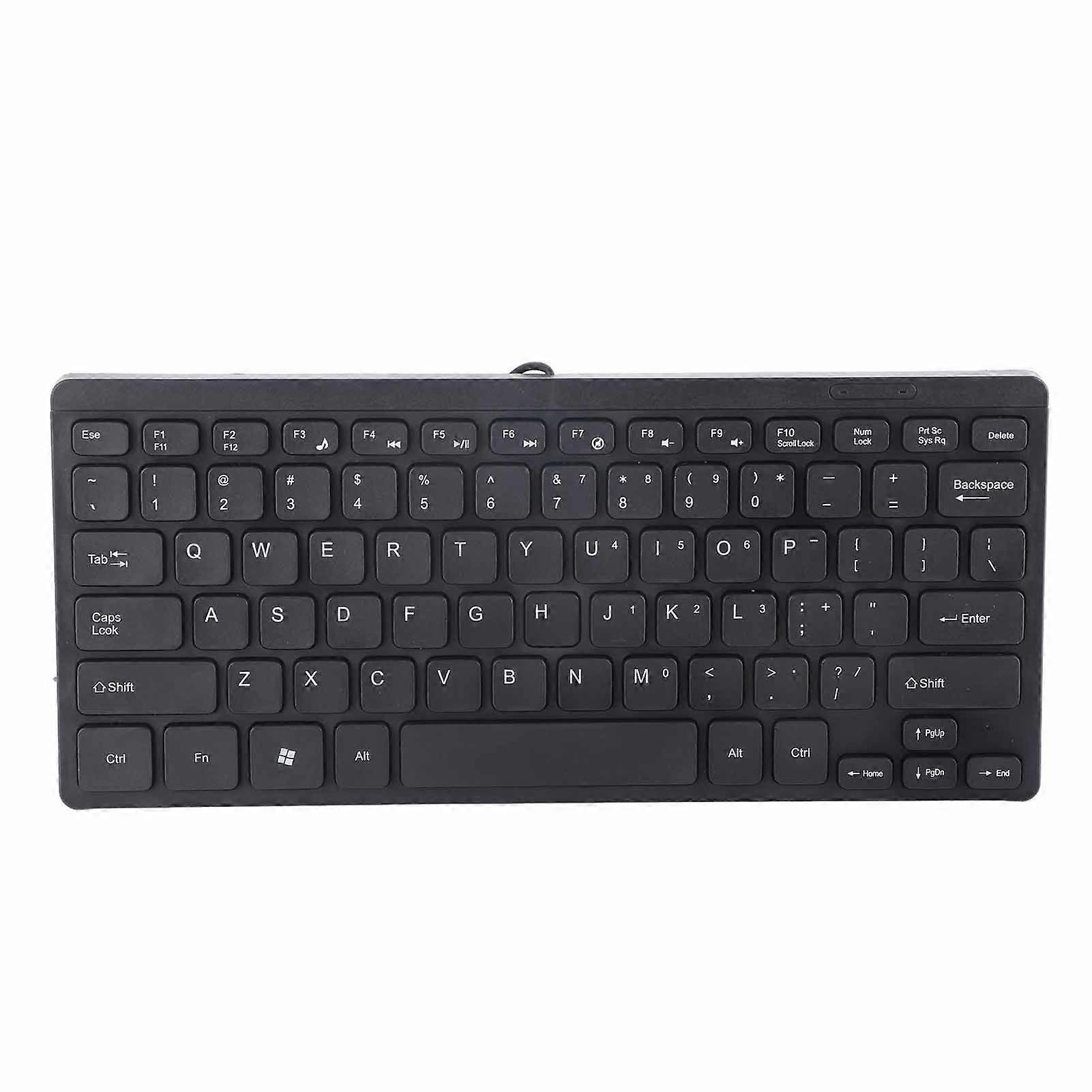 K1000 Waterproof Mini USB Wired Keyboard Multimedia Laptop Accessory