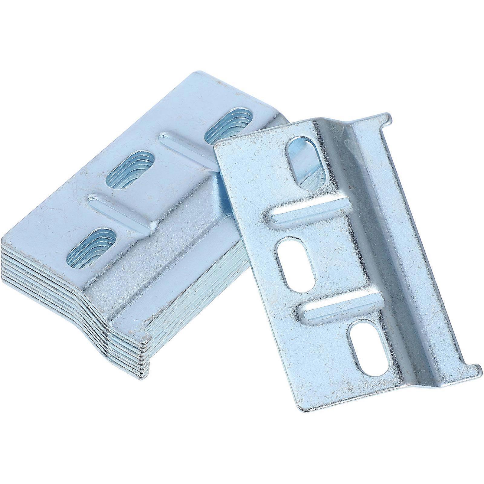 Kitchen Cabinet Wall Bracket Heavy Duty Mounting with 10Pcs Brackets