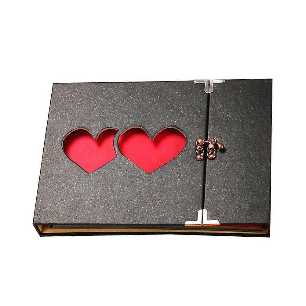 Heart Shape Photo Album for Baby Growth with Hollowed Design