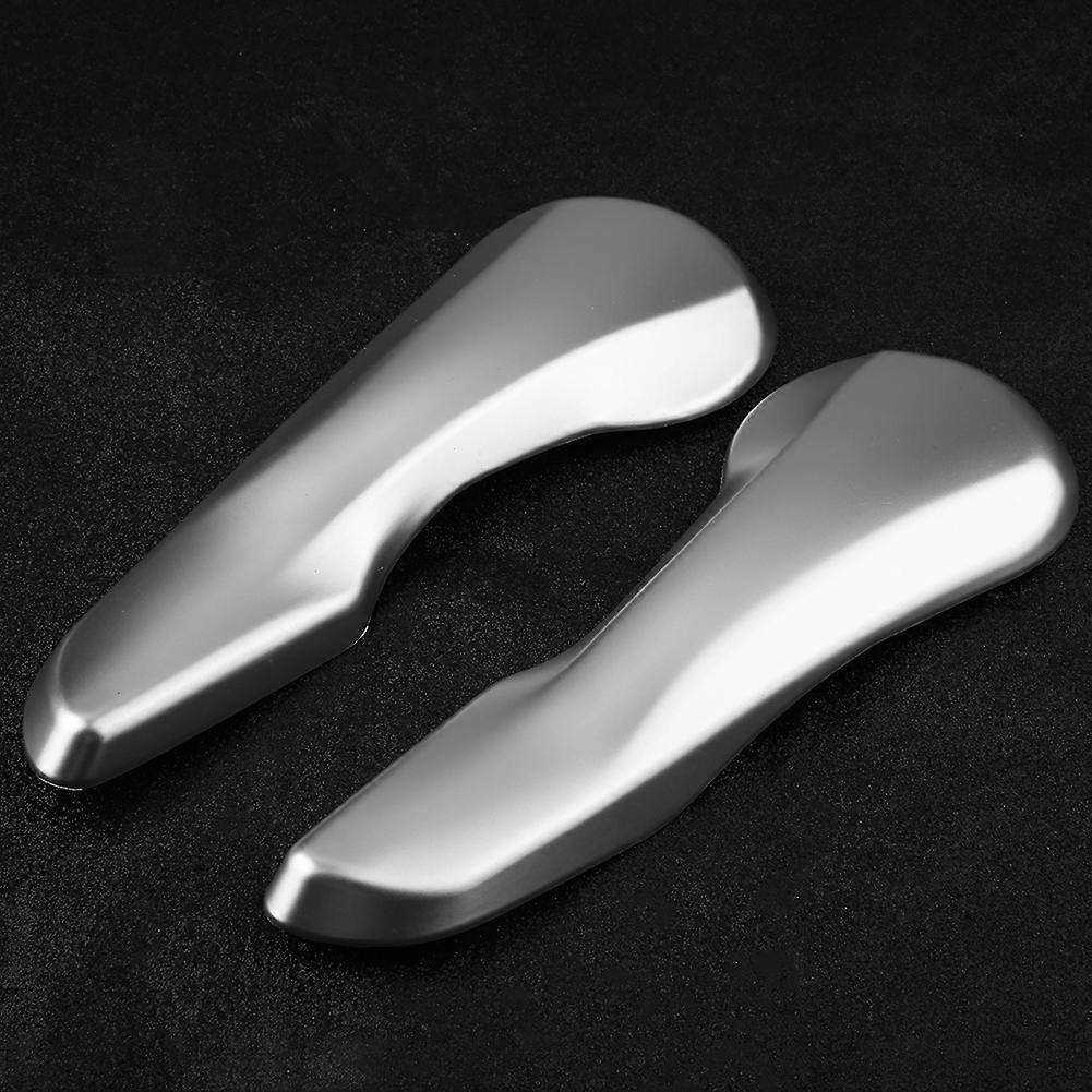 2pcs Silver ABS Seat Adjustment Switch Covers for NV200 2018