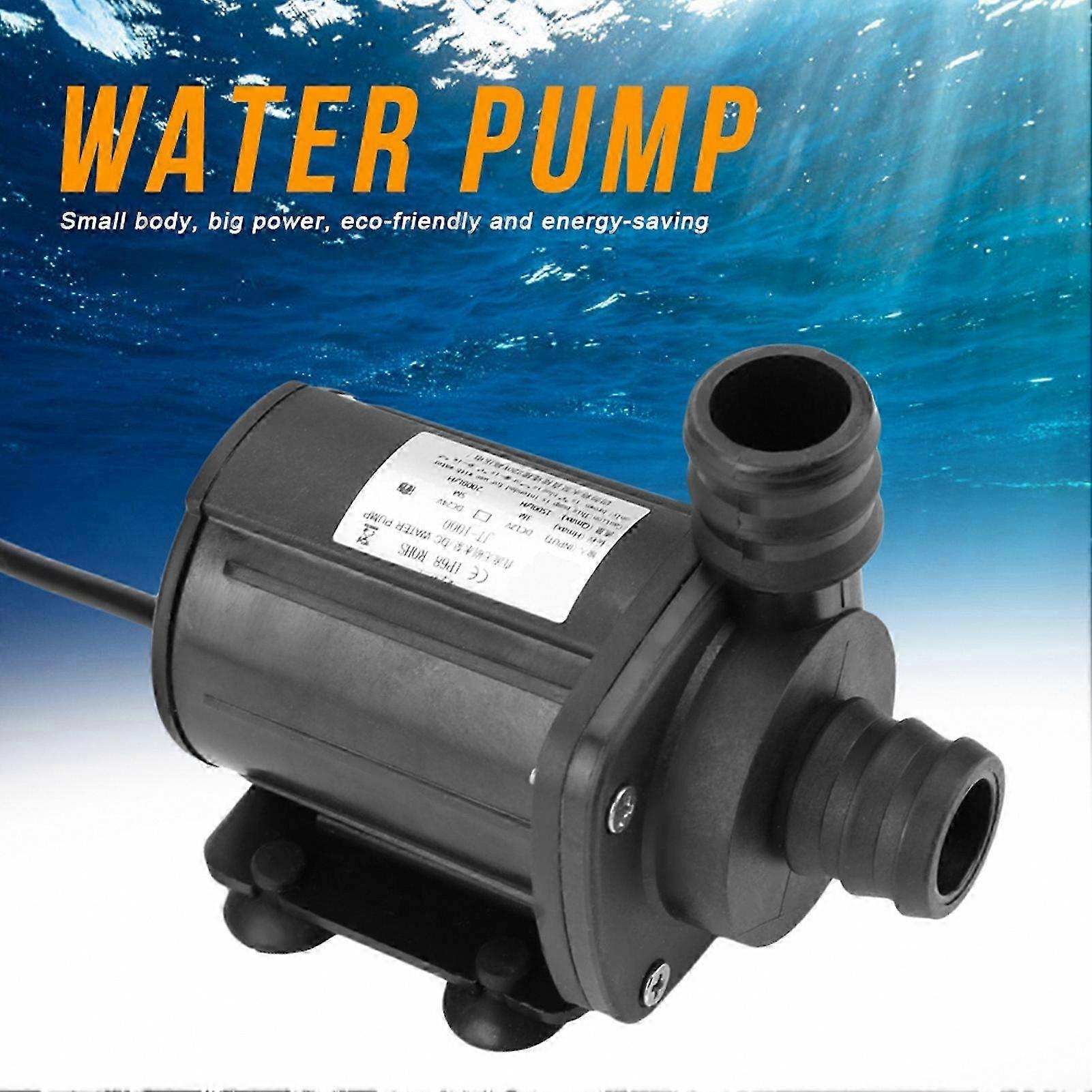 24V Mini Submersible Pump 2000L/H DC Brushless for Water Circulation
