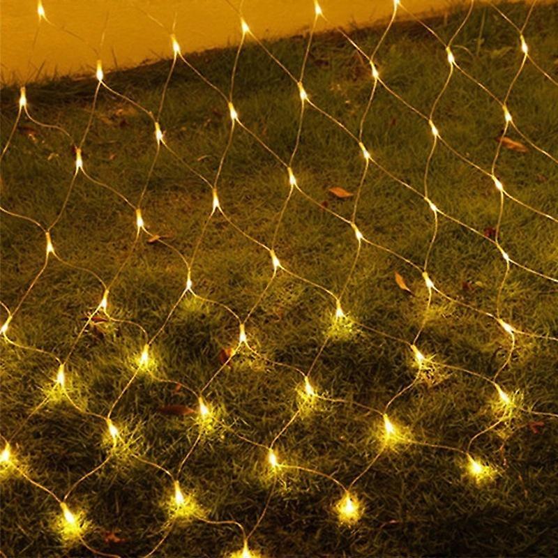 Mesh Lights 880 LED 6m x 4m IP65 Wasserdichte Netzleuchten mit 8 Modi für Weihnachten, Neujahr