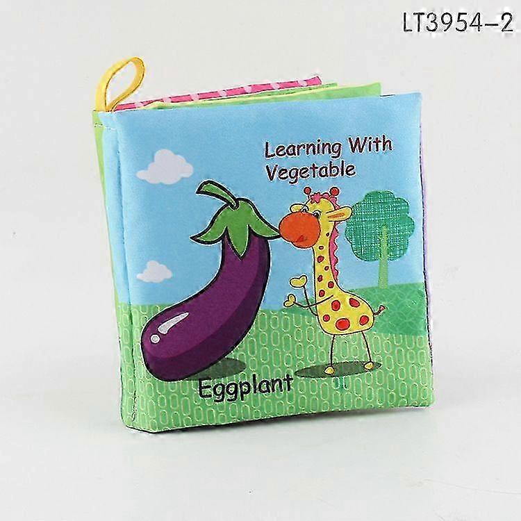 野菜0.02kg#2017ベビークロスブック早期教育玩具赤ちゃん英語認知パームブック大音量の紙BBコールで破れません