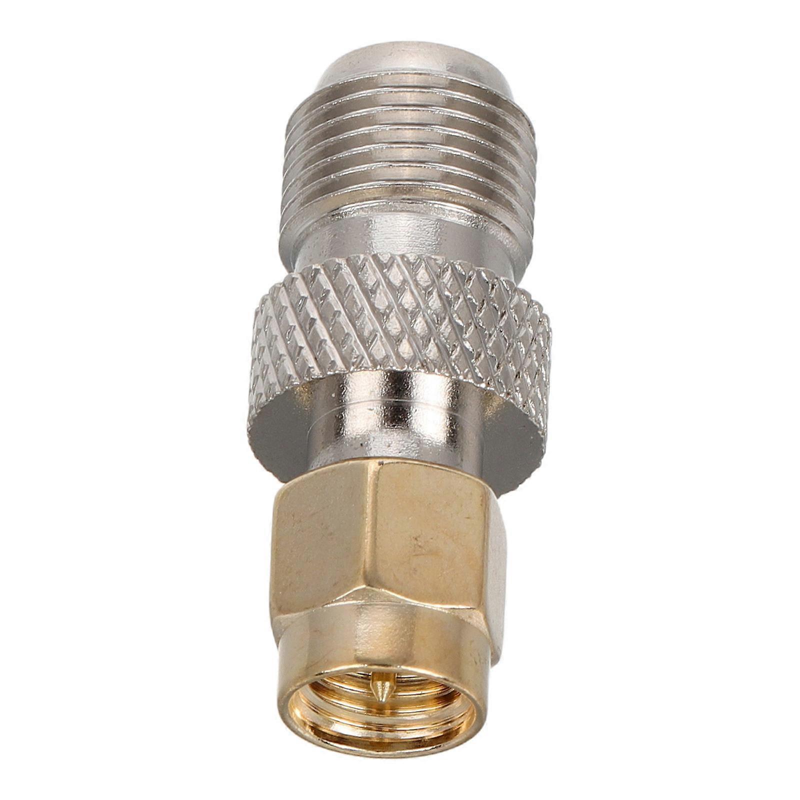 5Pcs Male to F to K Female Adapter for Satellite Signal Transmission and Router