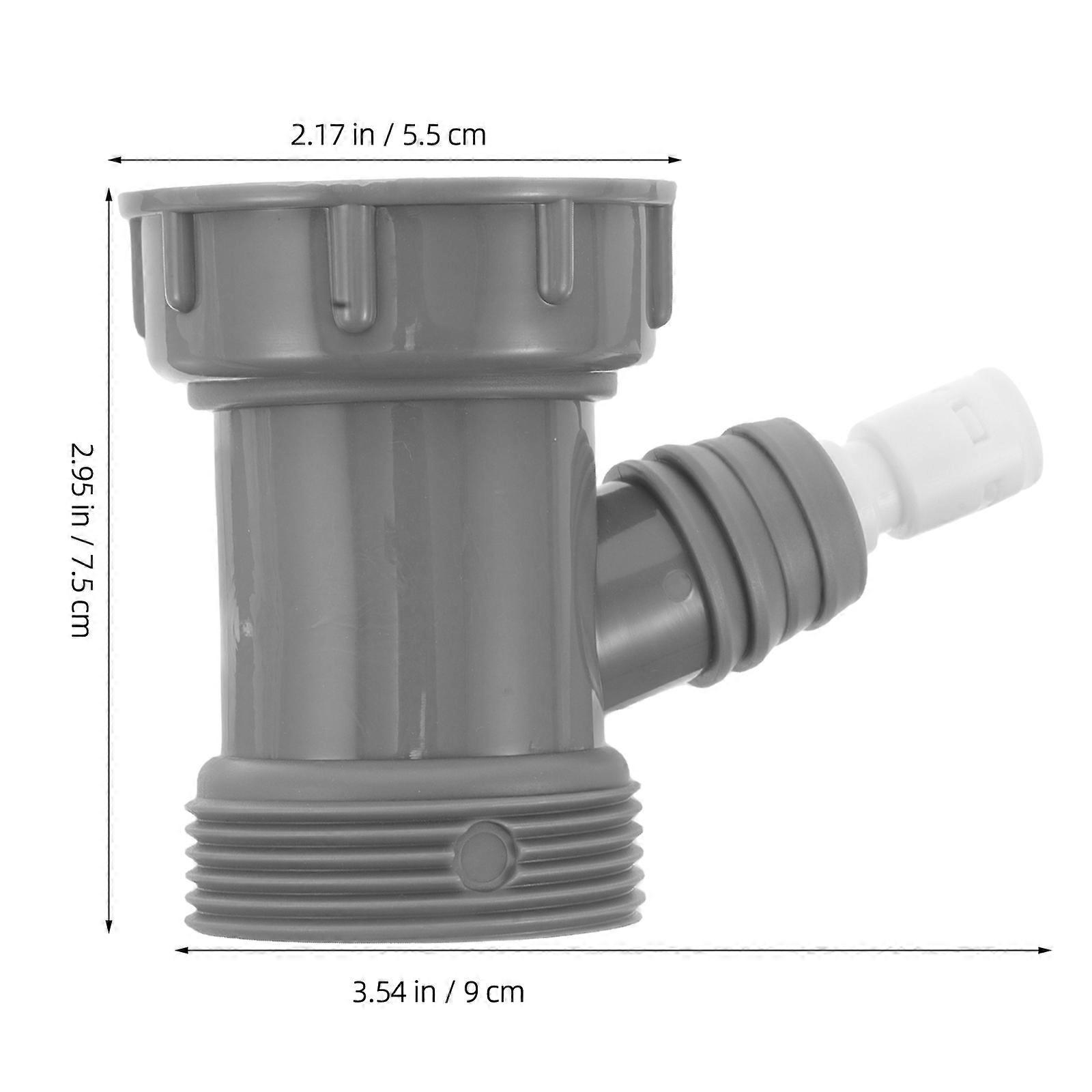 Washing Machine Hose Splitter Kitchen Sink Drain Pipe Adapter for