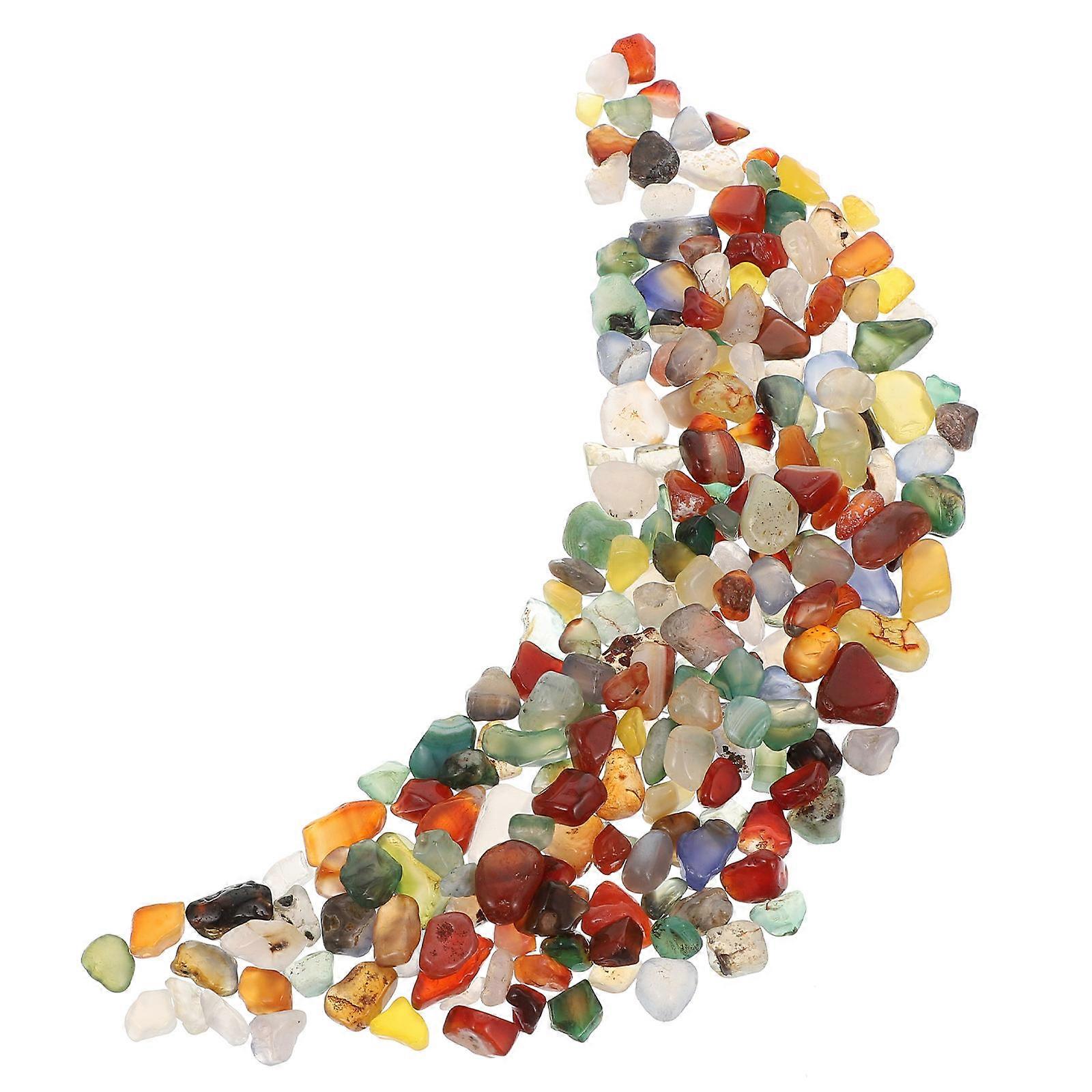 Seven Color Stone Multi-Function Colored Stone for Decor 1 Bag