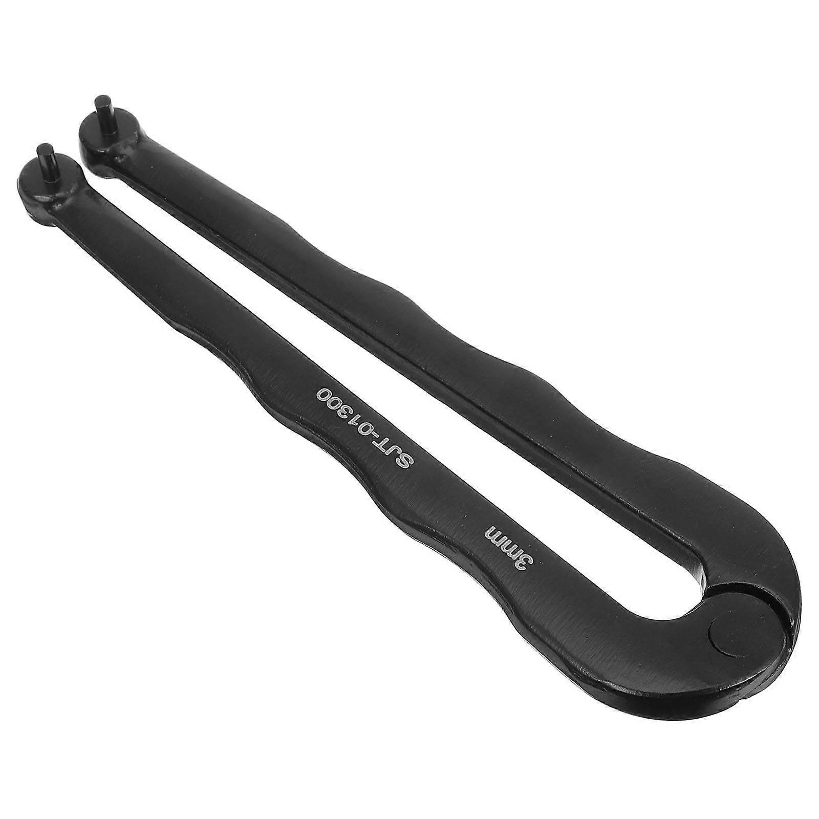 Adjustable Spanner Pin Wrench Compact Design For Mechanics Changing or Removing Backing Pad 1Set