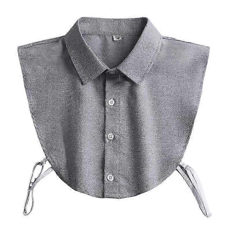 Finto collo camicia unisex puro cotone versatile colletto a punta professionale
