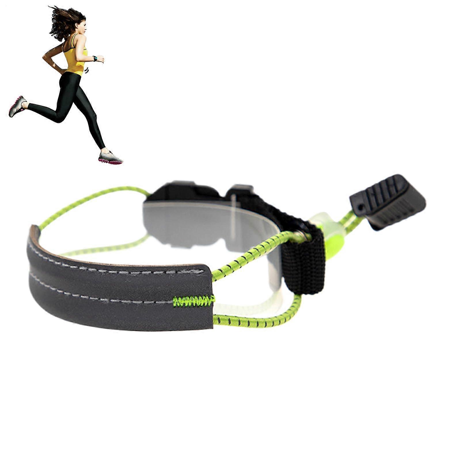 Reflective Tape for Clothes Adjustable Elastic Bands Night Walking Arm Bands High Visibility Fluorescent Yellow