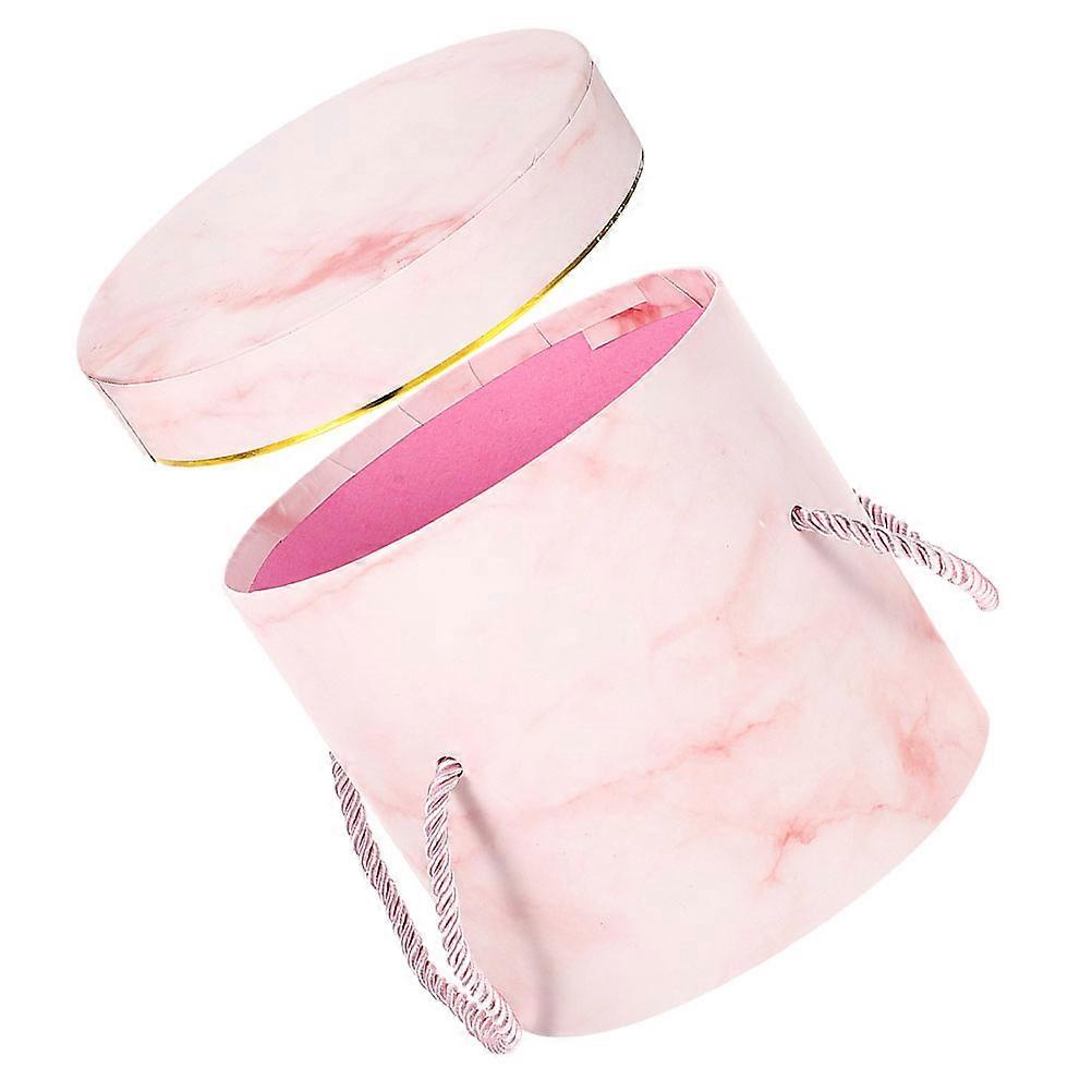 Round Box 3Pcs Small Bouquet Packing Boxes for Gift Use