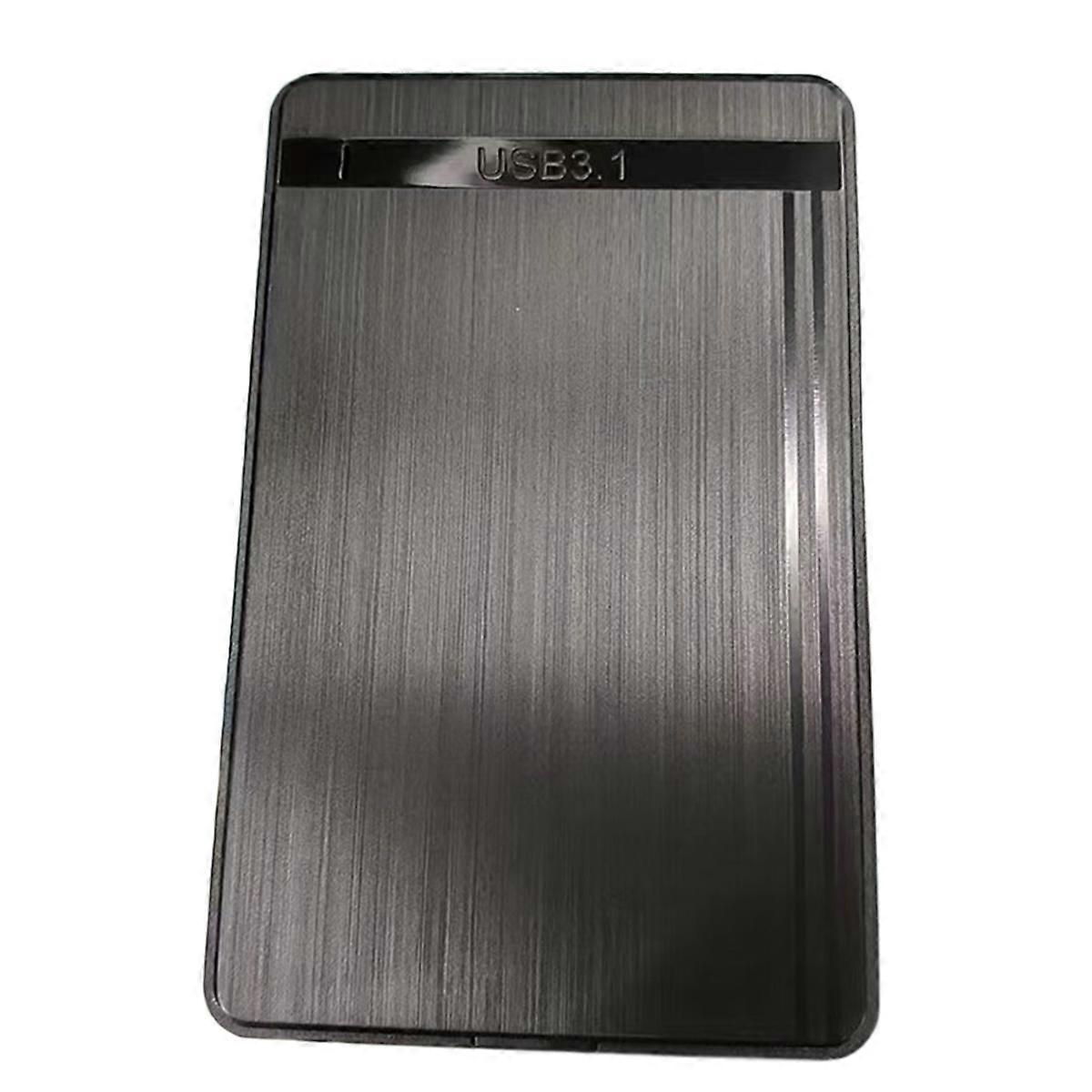 2.5inch SSD External Hard Disk Case Serial Port Toolless Micro-USB 3.1 Interface Solid State Mechani
