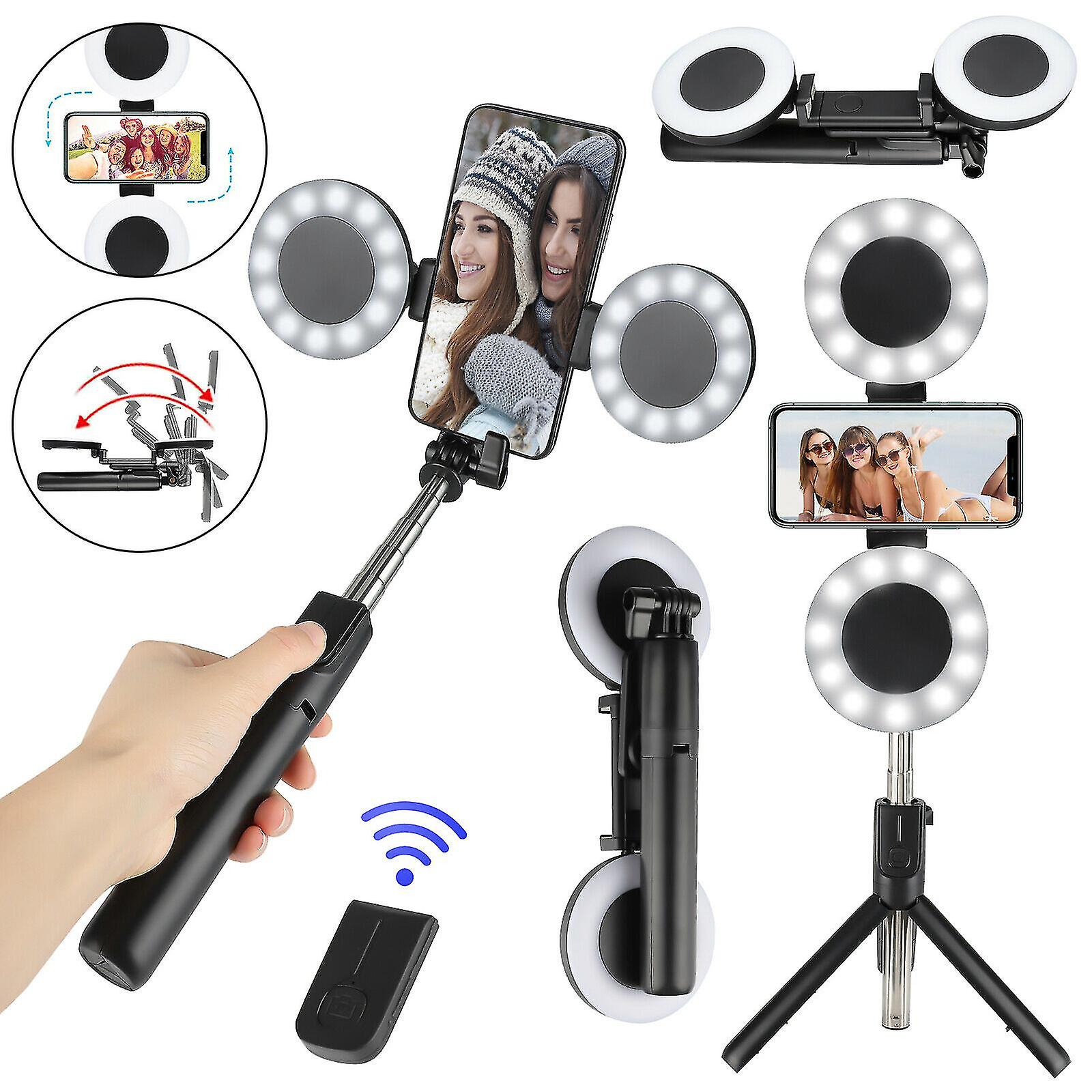 Selfie Stick Tripod With Ring Light