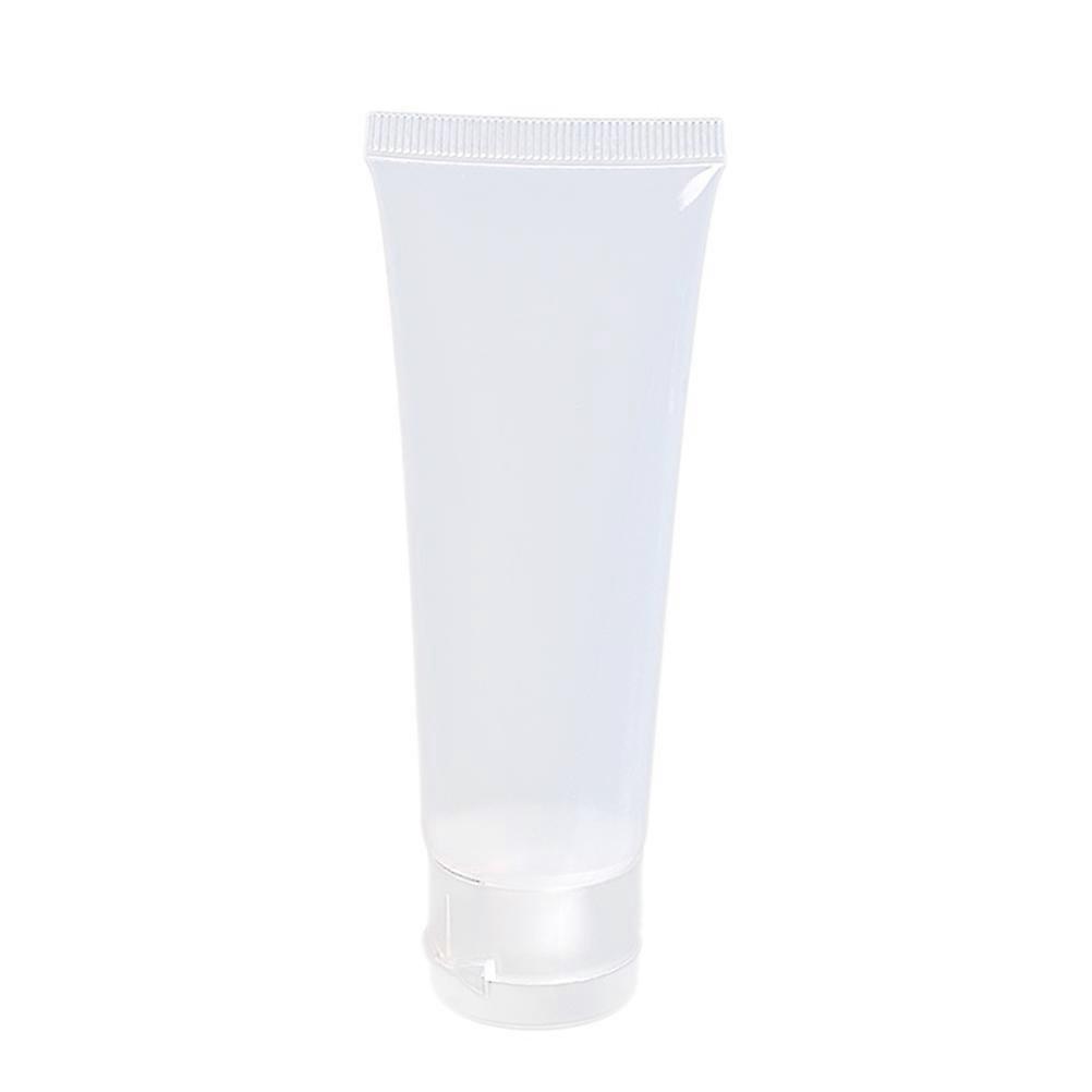 Plastic Makeup Tubes Leakproof Travel Bottles for Storage 2Pcs Transparent