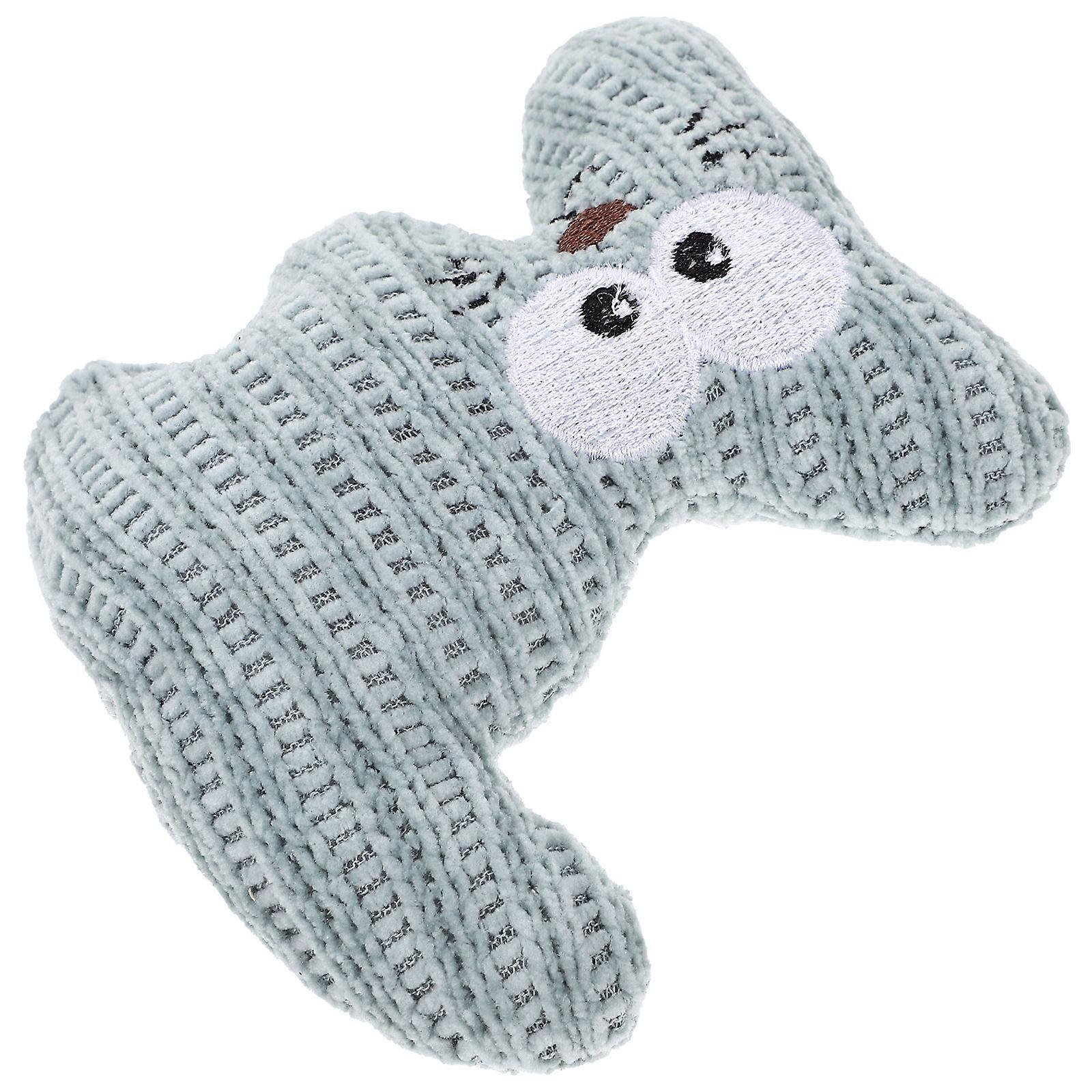 Kitten Toys Plush Catnip Toy for Pets 4Pcs Cartoon Cat Chewing Interactive Toy