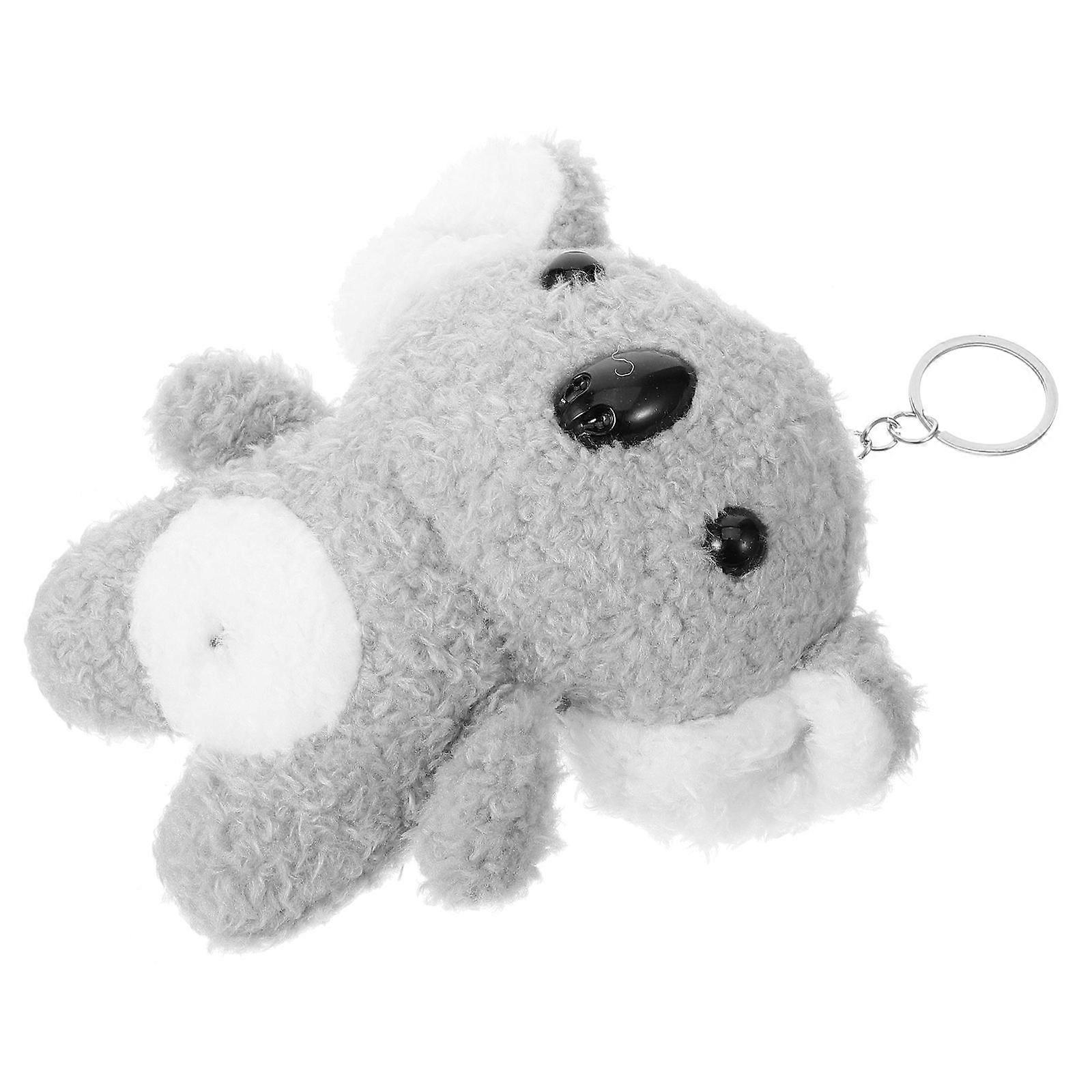 Koala Keychain Plush Key Ring for Decoration 4Pcs Cute Backpack Pendant