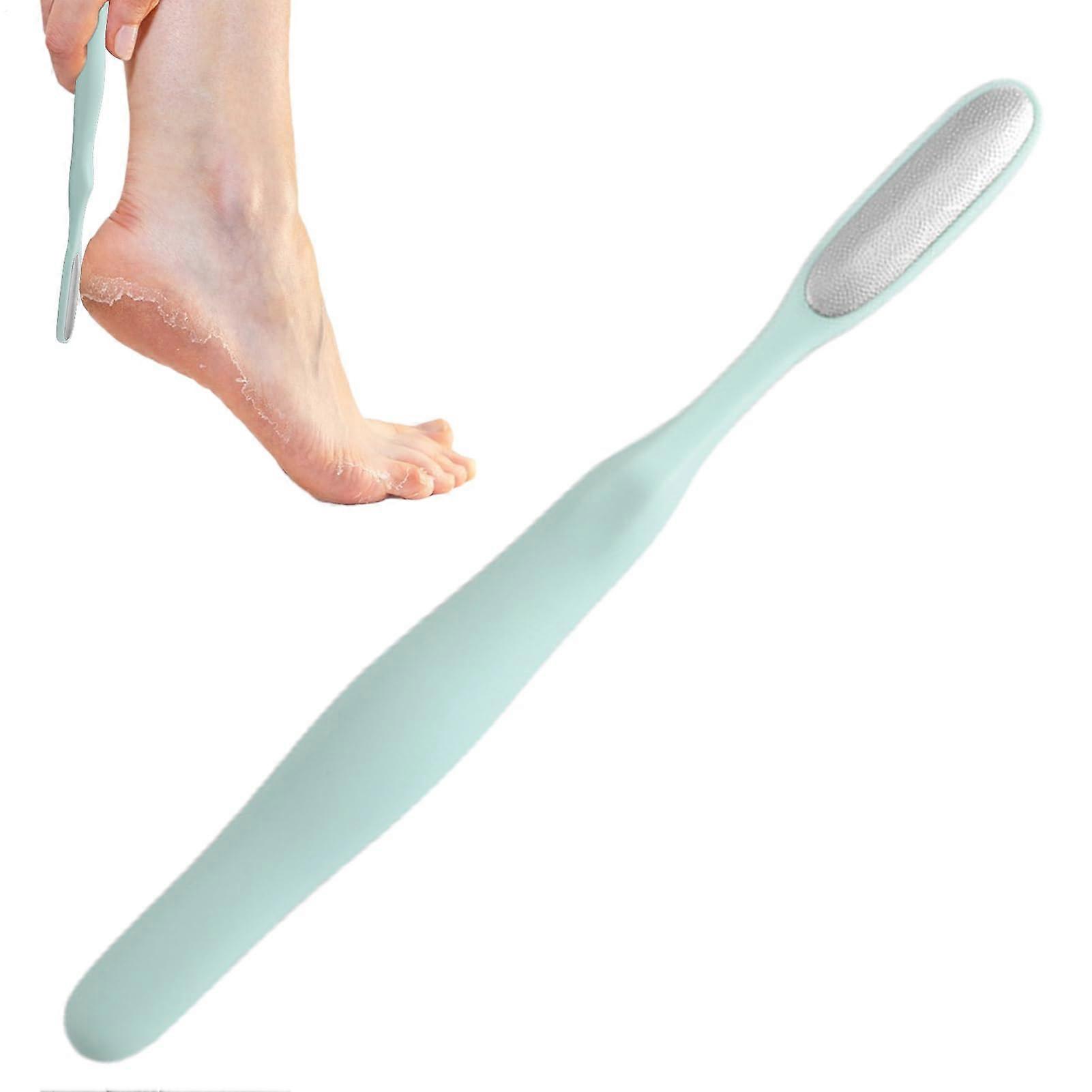 Foot File Callus Remover Long Handled Foot File For Calluses And Pedicure Toe Gap Cleaning Brush Foot Scrubber