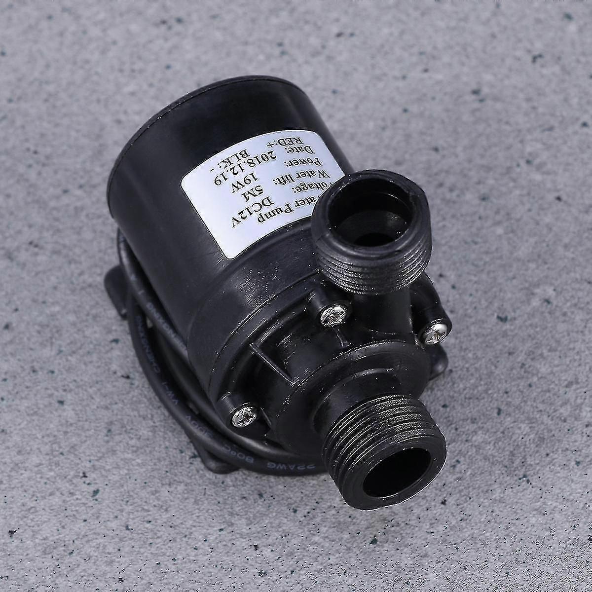 Dc 12v ブースター水中ポンプ 800l/h 5m 噴水プール太陽循環システム水循環システム用