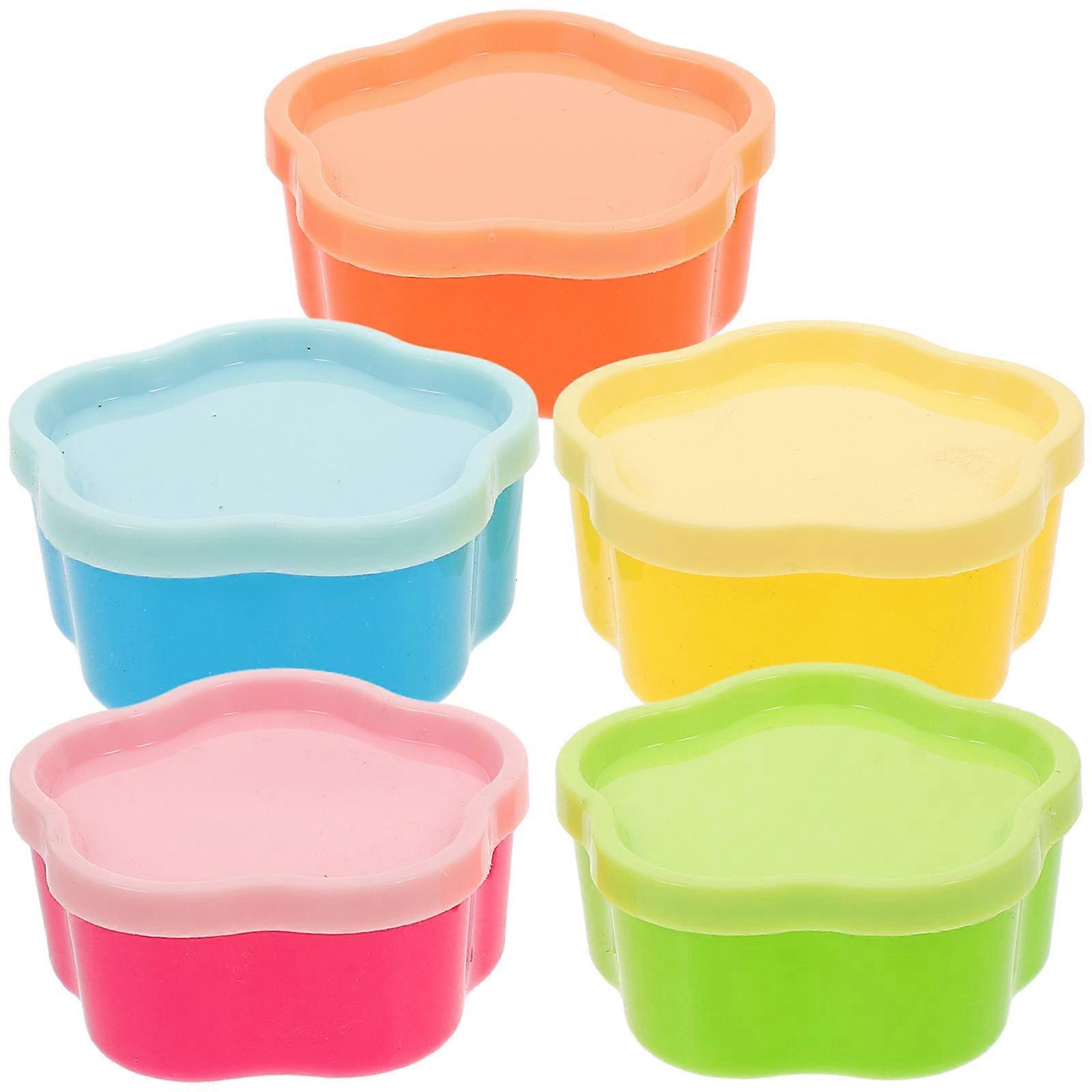 Plastic Sauce Box for Storage Use 20Pcs Reusable Condiment Containers