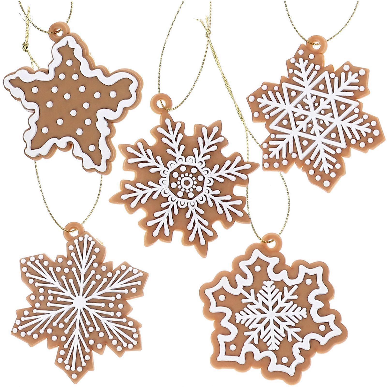 Decorative Xmas Snowflake Pendants 80 Pcs Perfect For Creating Holiday Vibes Hanging On Doors Walls Or Gardens Made Of PVC Material