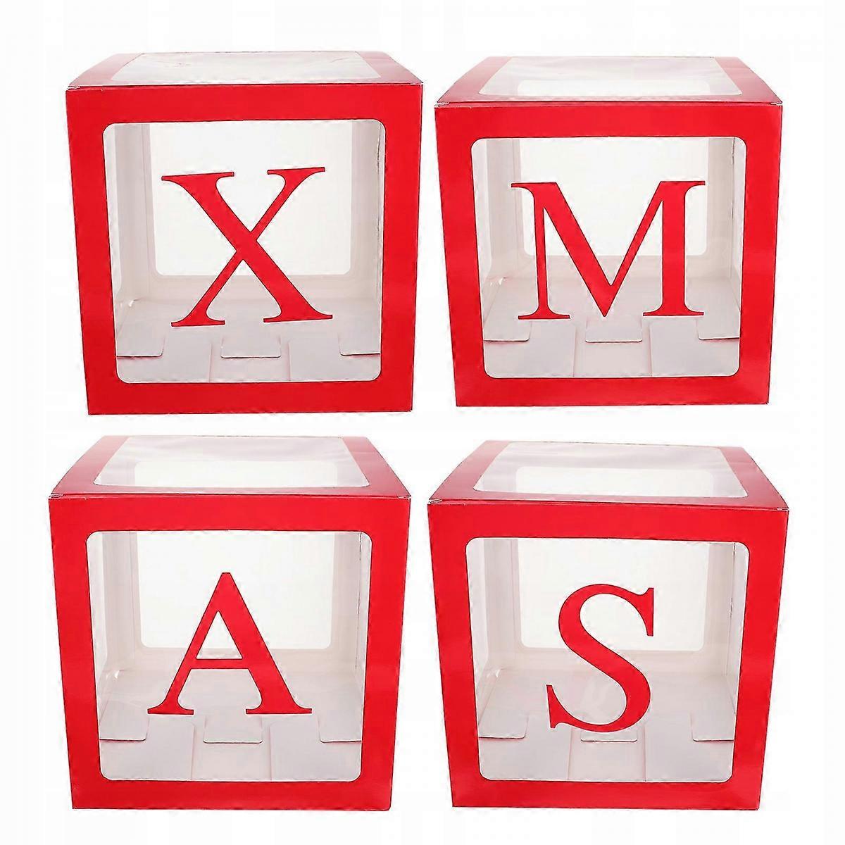 Christmas Balloon Box Decorations Dl