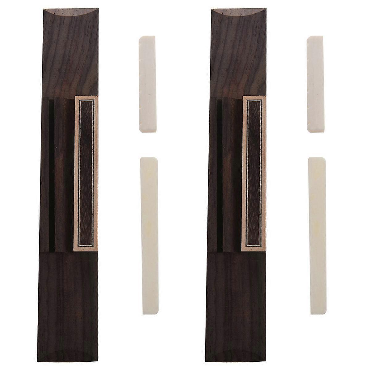 Rosewood Classical Bridge & Guitar Nut & Cattle Bone Guitar Saddle