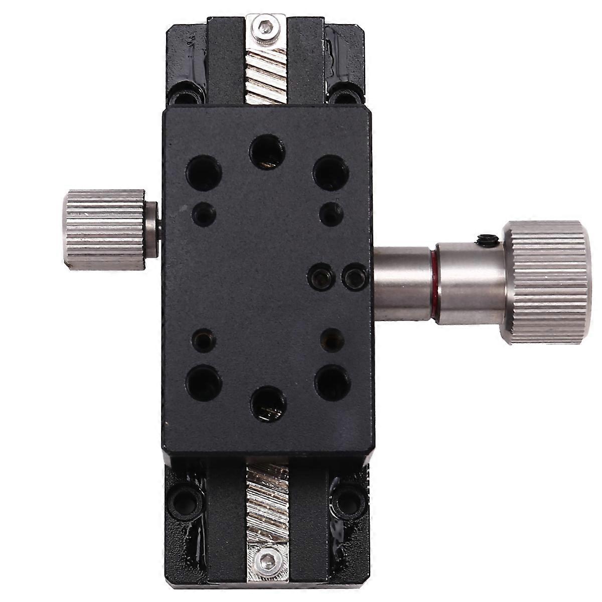 X- Long Travel 50mm Dovetail Fine-Tuning Slide Dovetail Slide Manual Displacement Stage Table