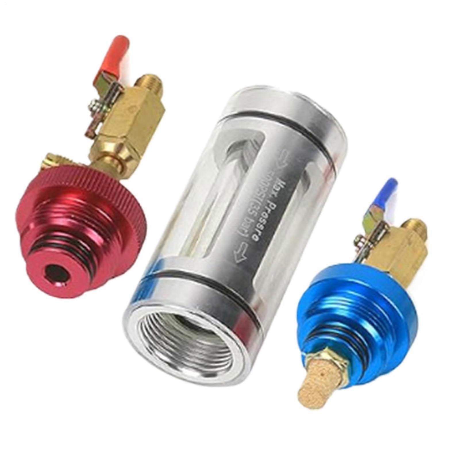 AC Oil Checker Automotive AC Oil Analyzer Kit With Regulator RealTime Monitoring For Daily Maintenance Main Body