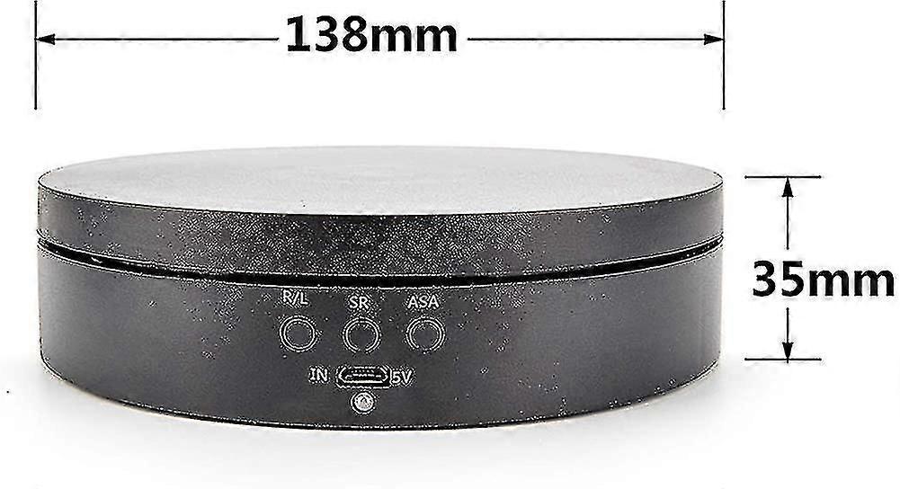 Electric Rotating Turntable, 360 Degree Motorized Turntable Display Stand