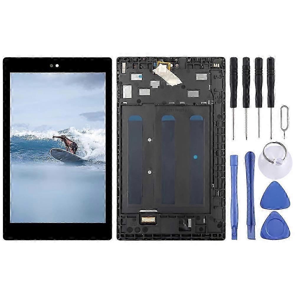 OEM LCD Screen for Amazon Fire HD 8 (2018) 8th Gen L5S83A Digitizer Full Assembly with FrameBlack)