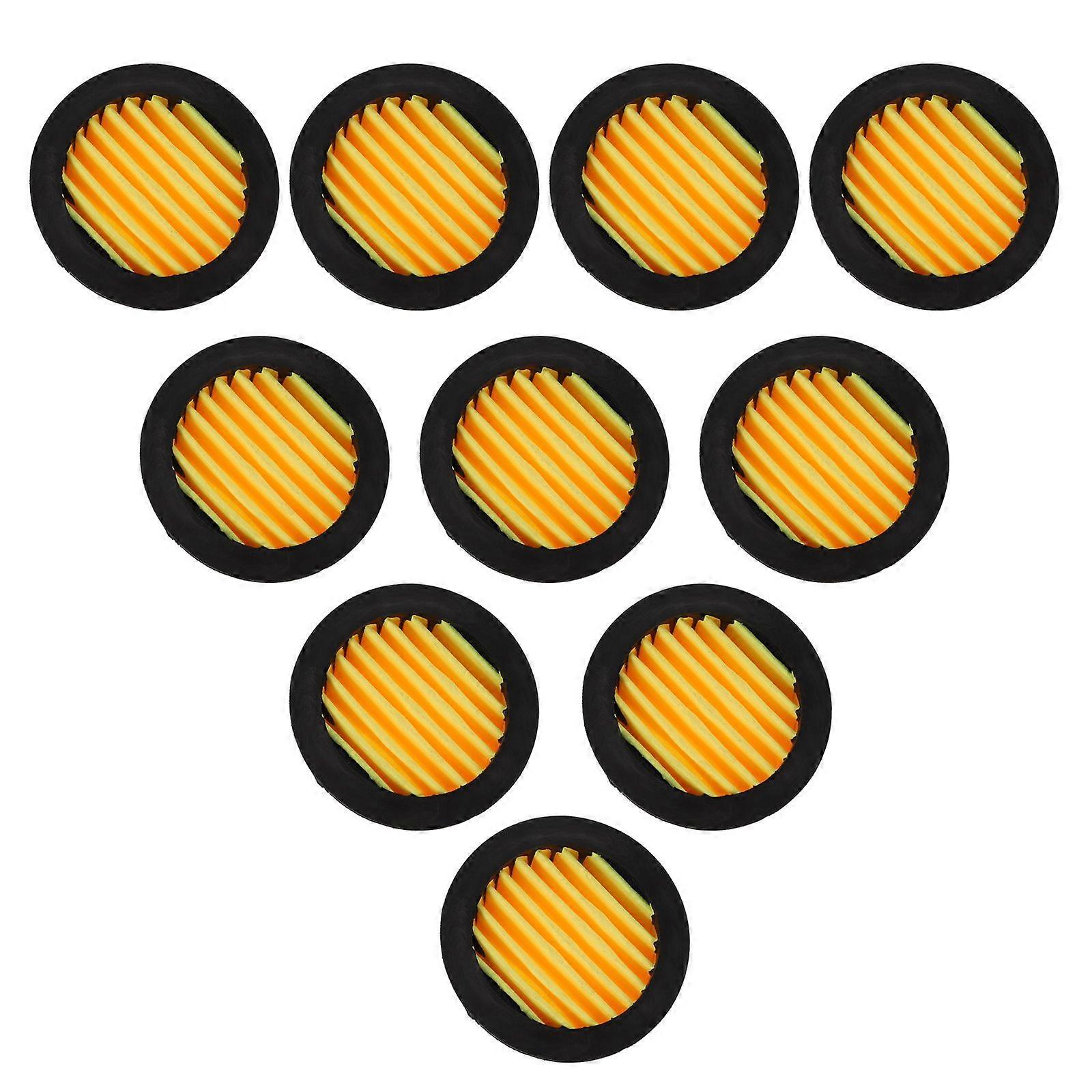 10pcs Air Compressor Intake Filter Elements for Air Compressor Replacement